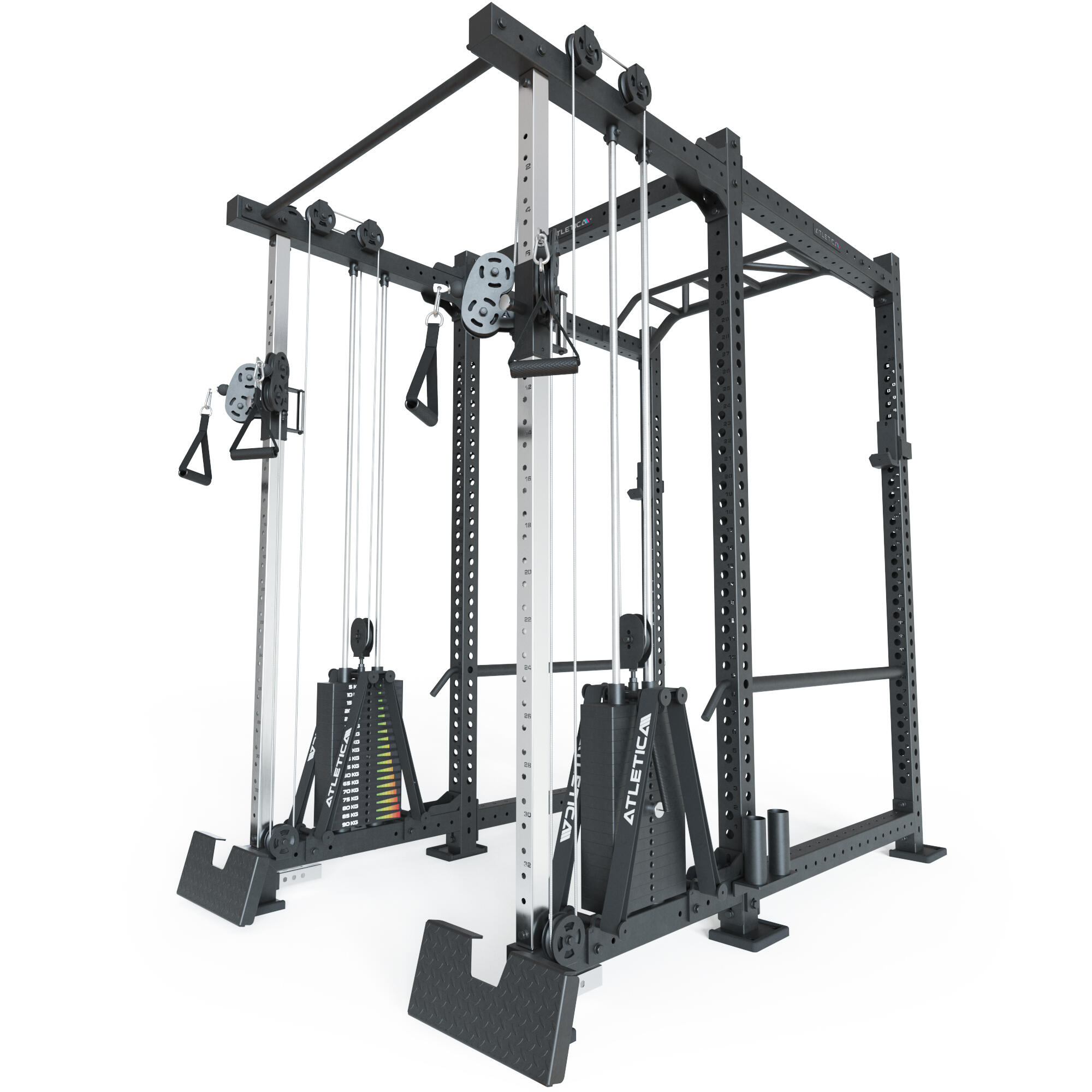 R8-Duality PRO Power Rack | 444 kg schwer | 183x235 cm Grundfläche 1/6