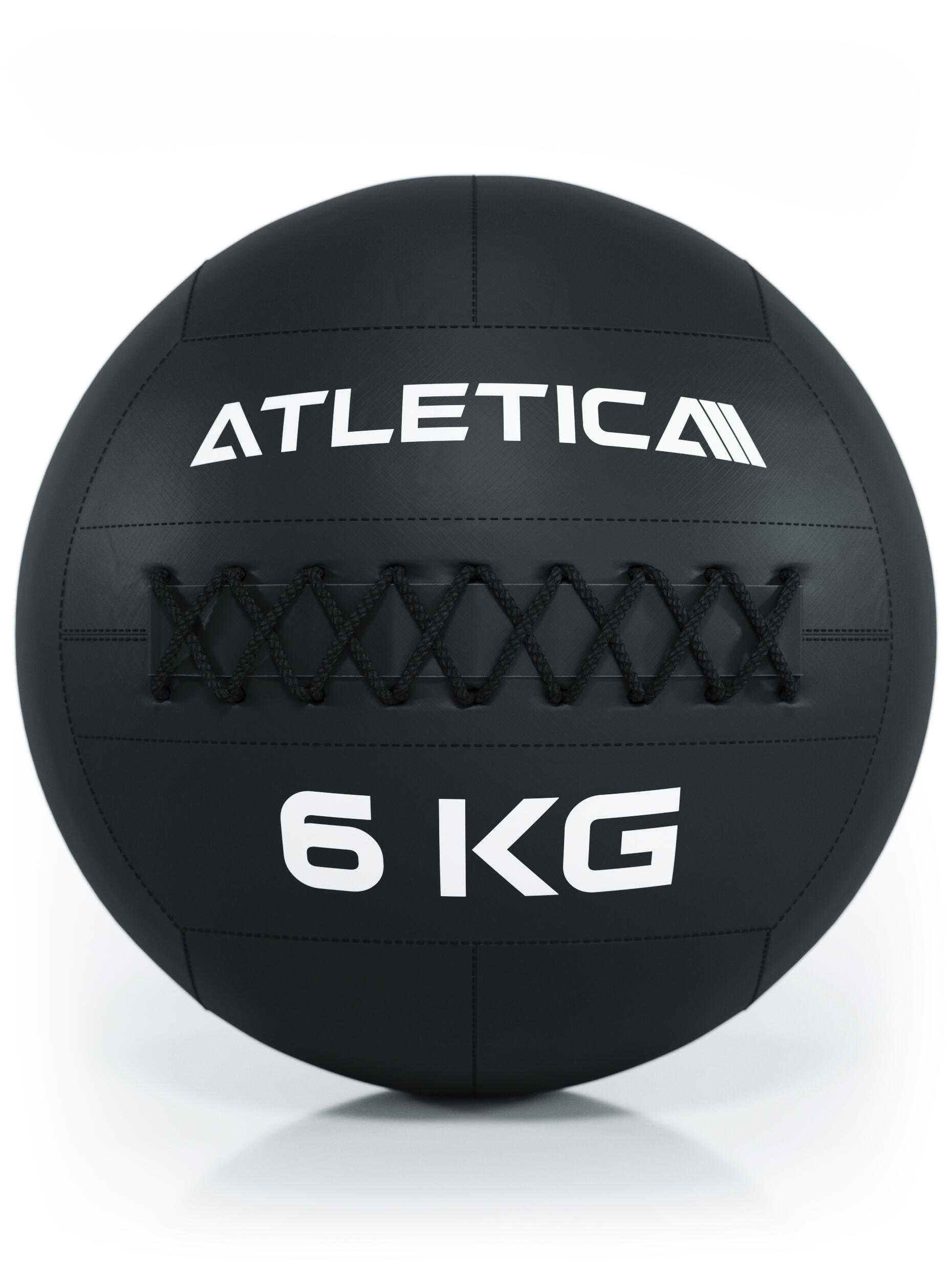 ATLETICA WallBall 6kg | Aus strapazierfähigem Kunstleder | Ø 35 cm