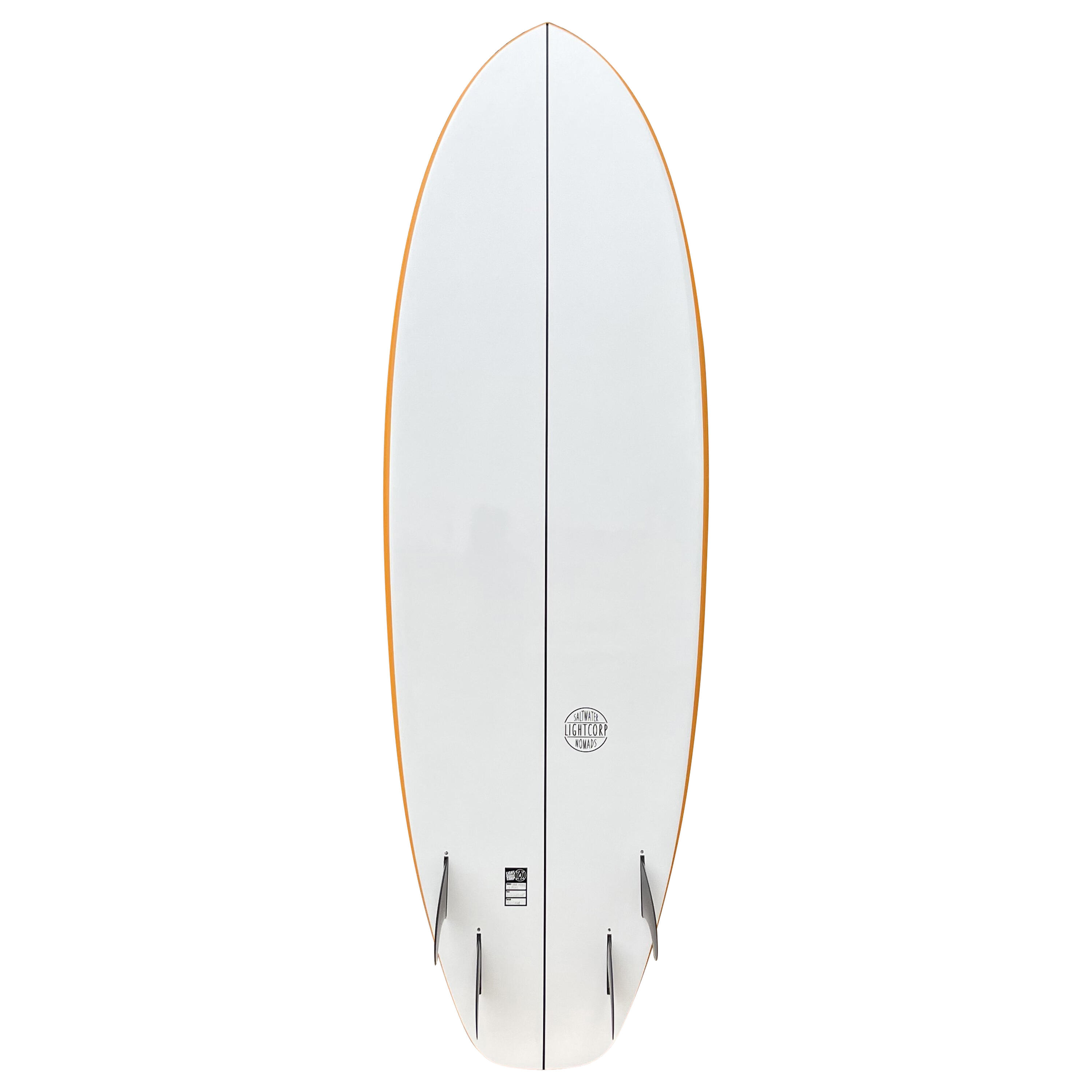 The Hybrid+ Orange 5´10"x 22.25" x 2.75"   42,02L 2/5