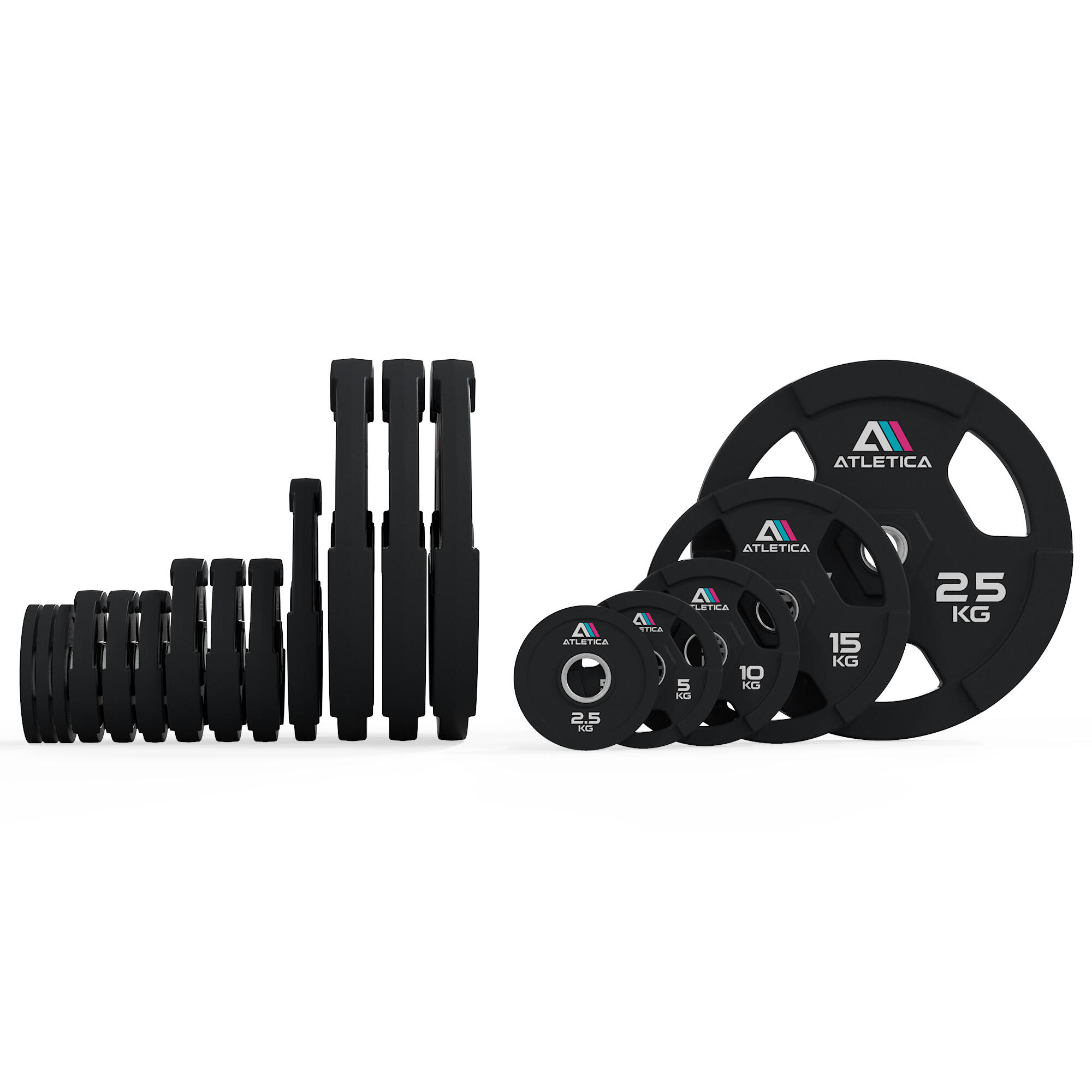 Gripper Plates Set | 200kg aus 4x2,5 kg | 4x5 kg | 4x10 kg | 2x15 kg | 4x25 kg 3/3