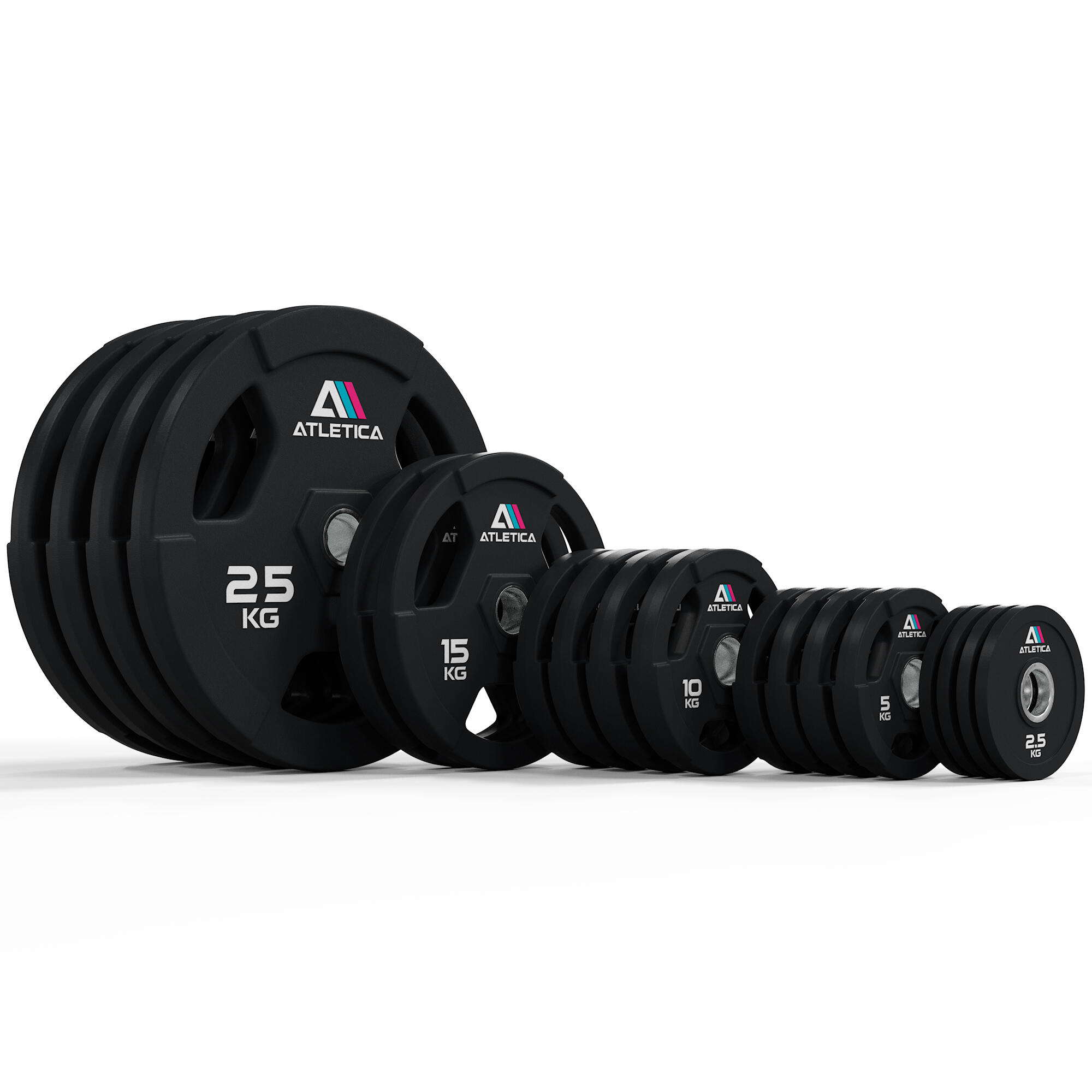 Gripper Plates Set | 200kg aus 4x2,5 kg | 4x5 kg | 4x10 kg | 2x15 kg | 4x25 kg 2/3
