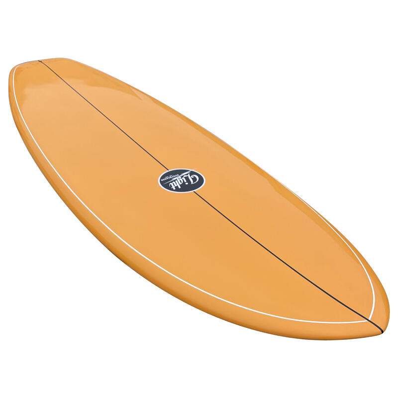 The Hybrid+ Orange 5´10"x 22.25" x 2.75"   42,02L