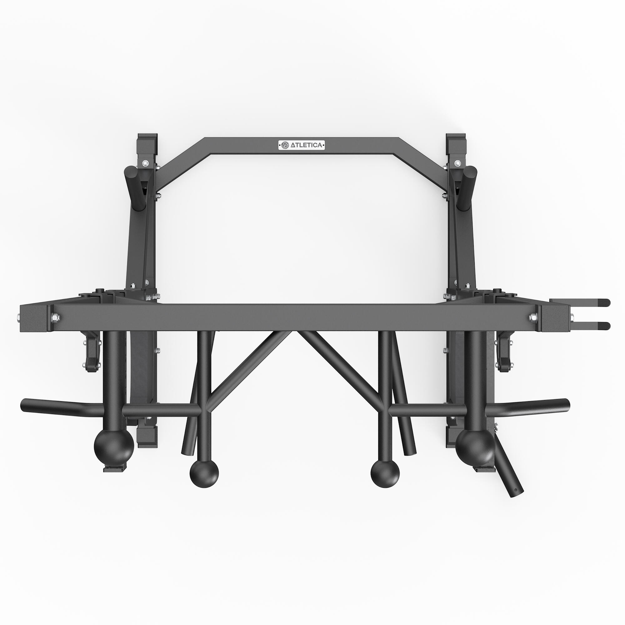 R7 Half Rack ∣ 214 cm hoch ∣ Stabil mit 102 kg Eigengewicht 7/7