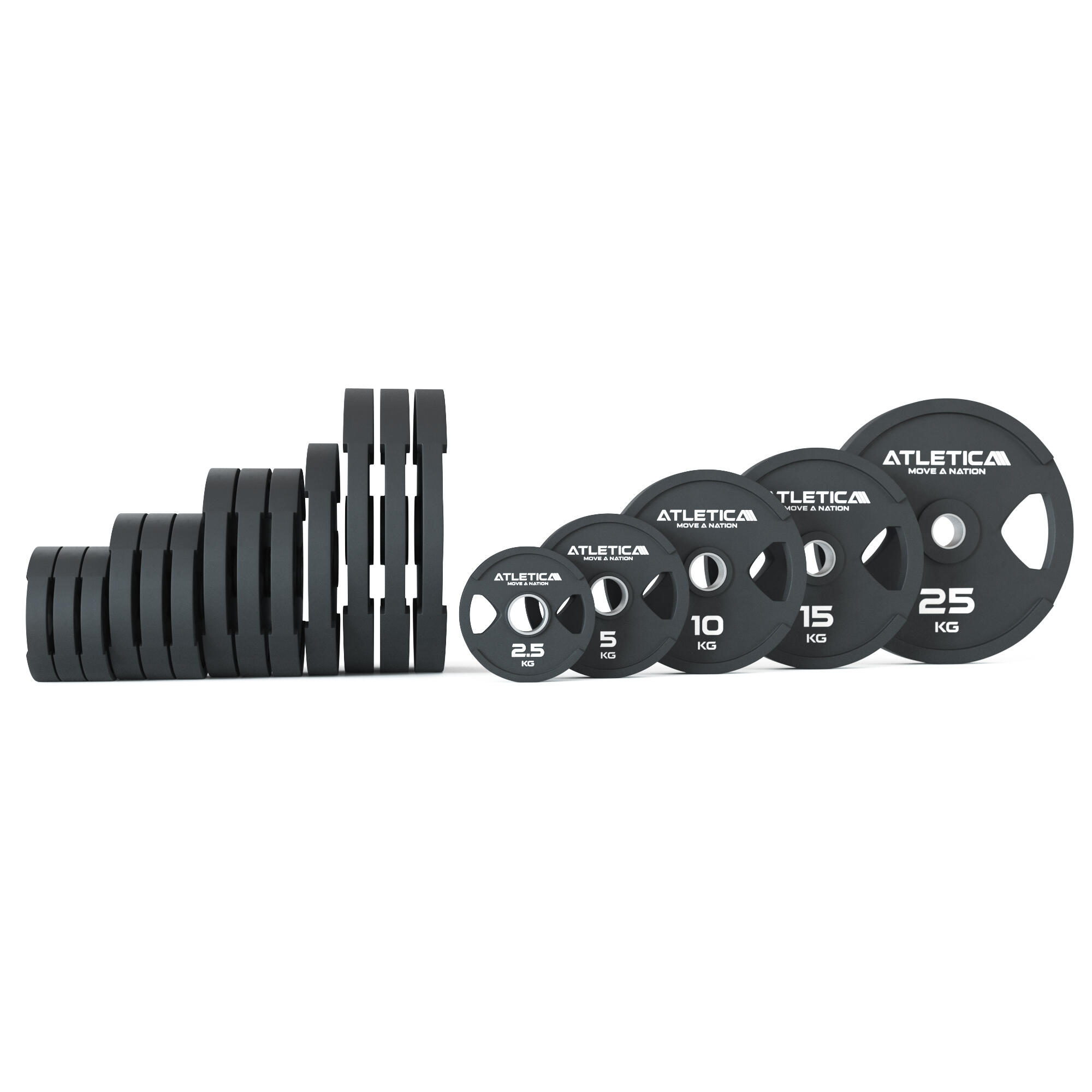 Dual-Gripper Hantelscheiben Set | 200kg | TÜV REACH Zertifikat 3/3