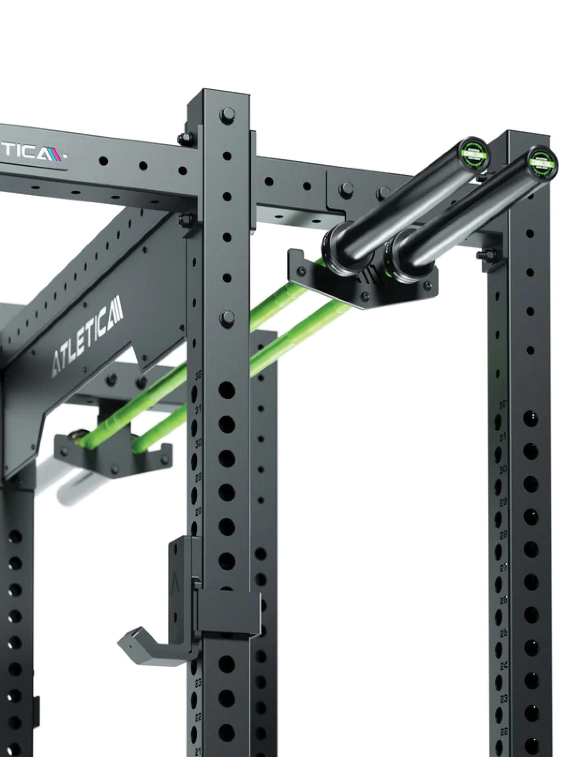 Langhantel Ablage | Horizontale Ablage von Hantelstangen am Power Rack 2/5