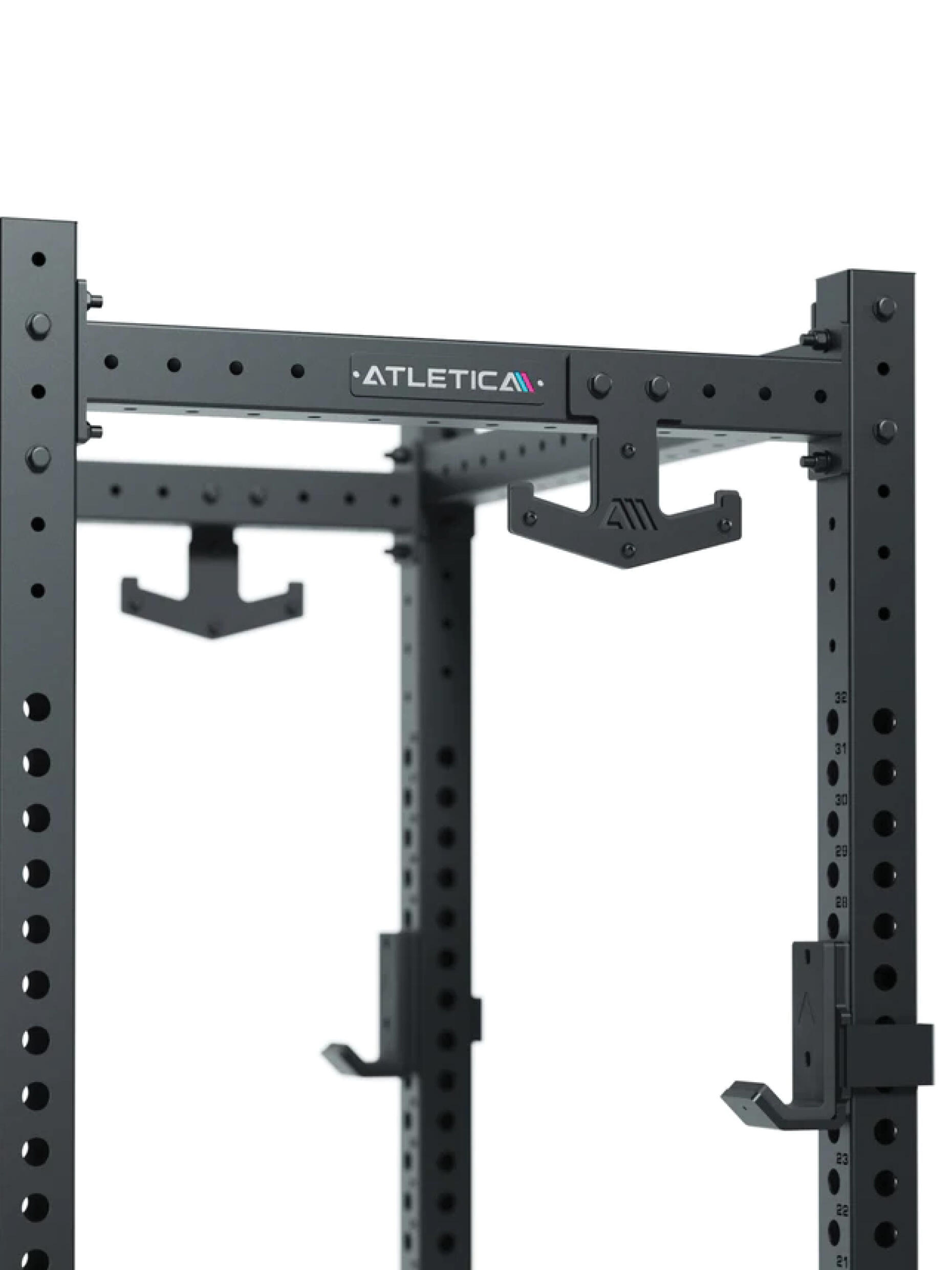 Langhantel Ablage | Horizontale Ablage von Hantelstangen am Power Rack 5/5