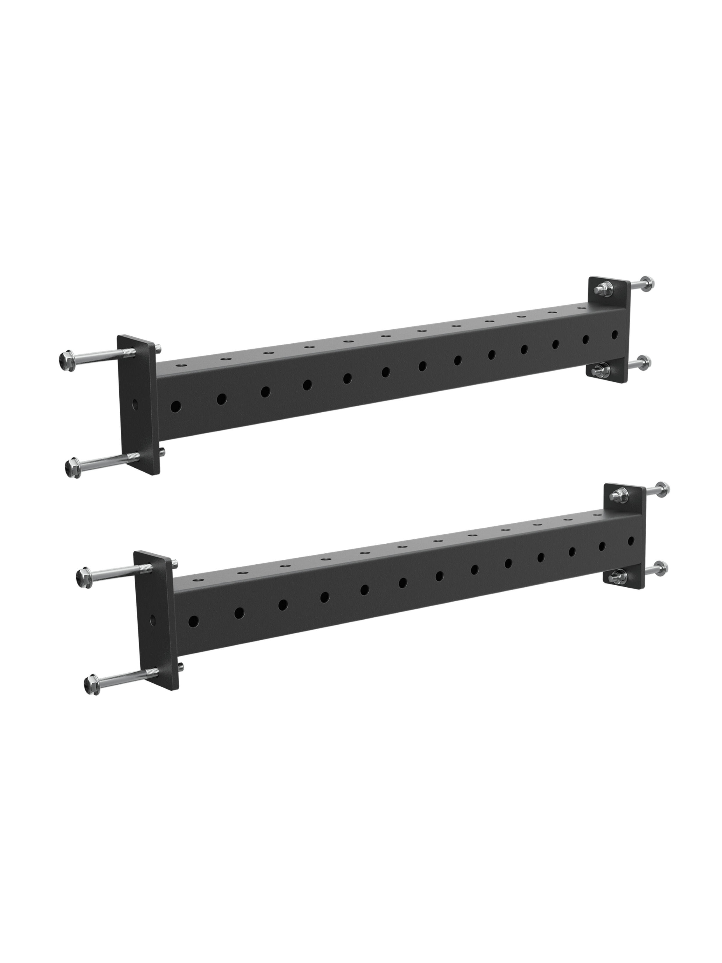 R8 78 cm Crossbar | Paarweise | Für eine mittlere Rack-Tiefe | Schwarz 4/6