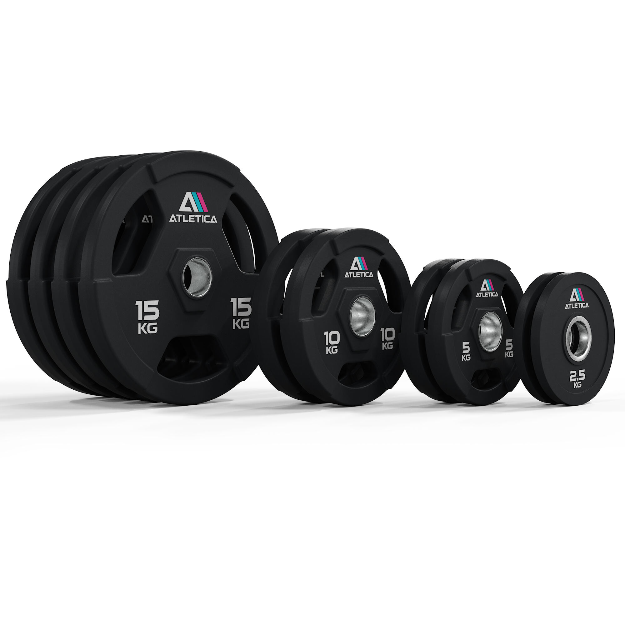 Gripper Plates Set | 95kg aus 2x2,5 kg | 2x5 kg | 2x10 kg | 4x15 kg 2/3