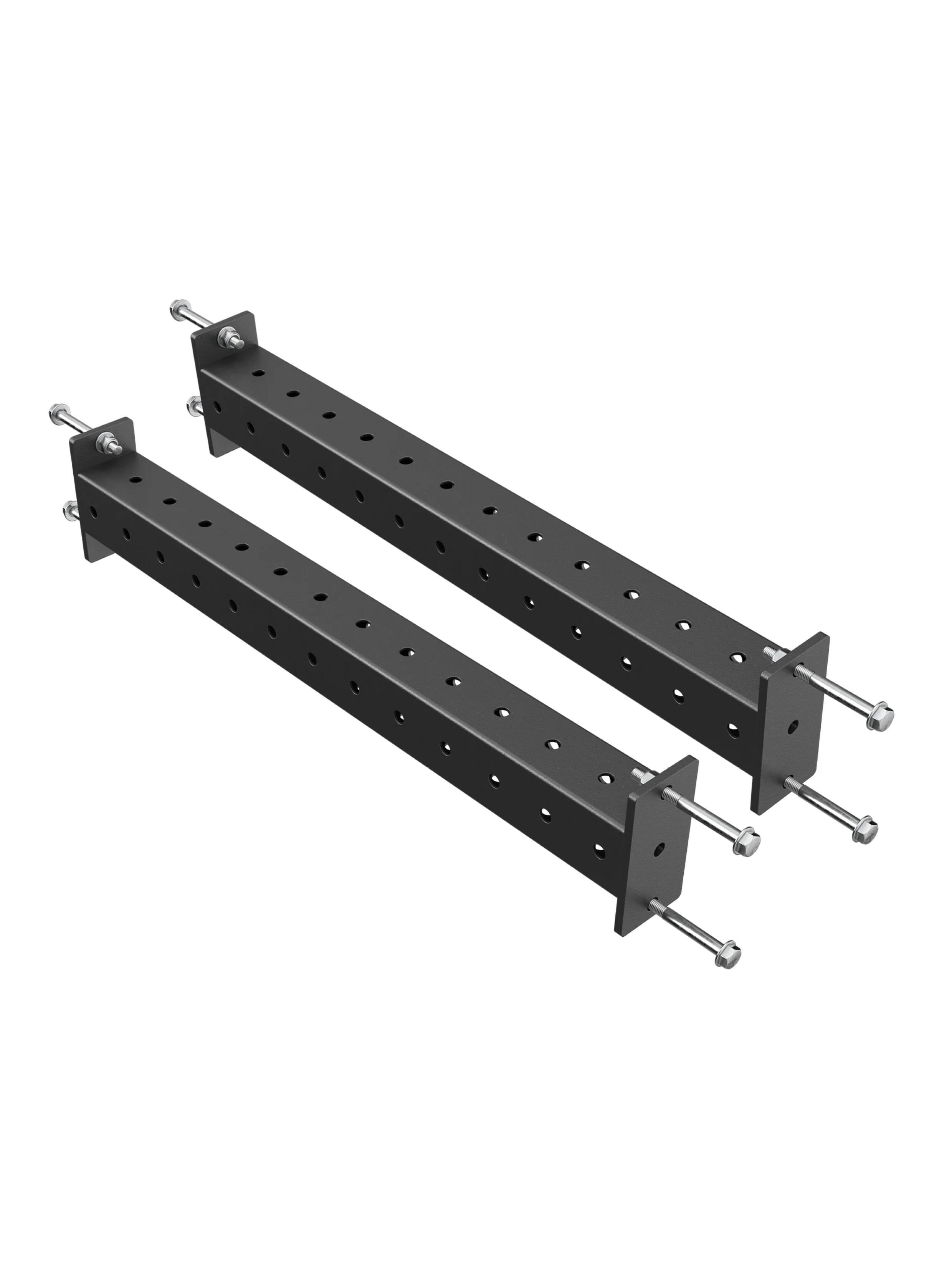 R8 78 cm Crossbar | Paarweise | Für eine mittlere Rack-Tiefe | Schwarz 3/6