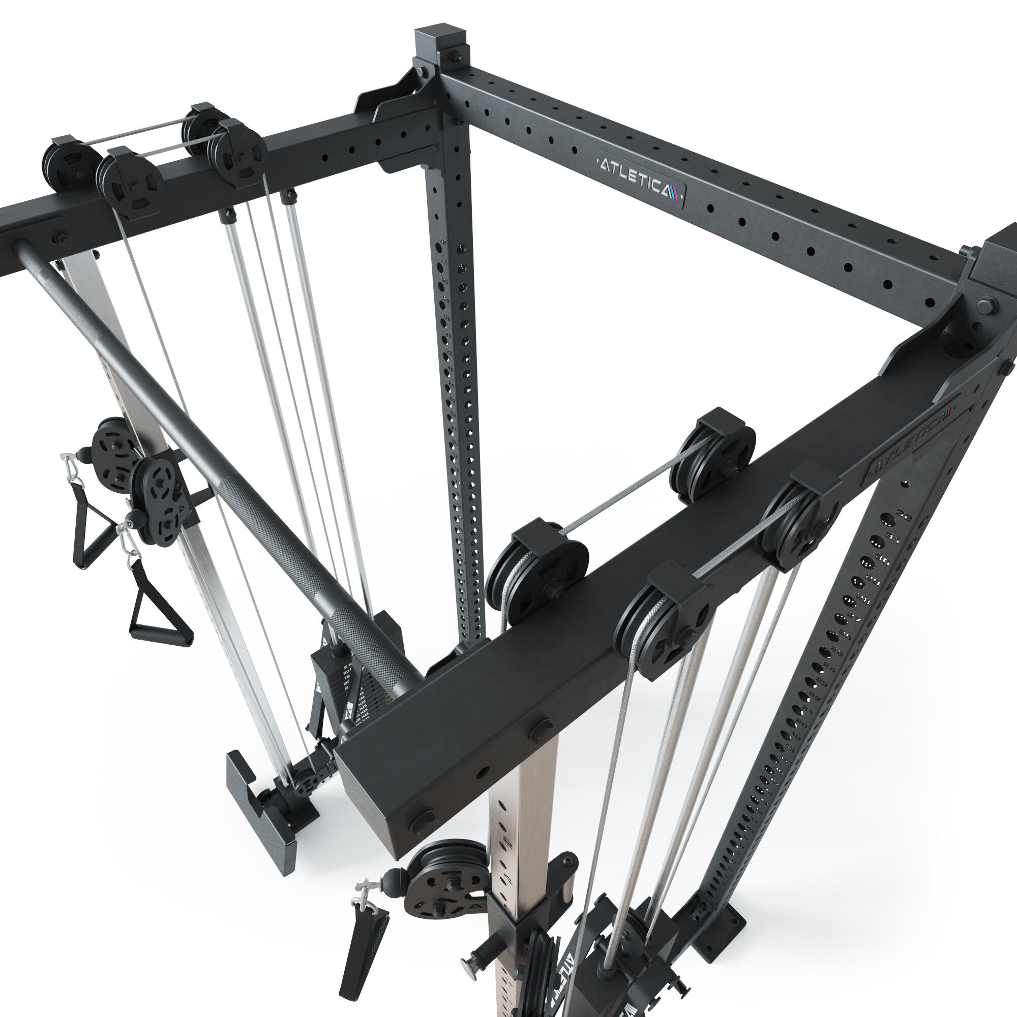 R8-Nitro Cable Rack | Stand-alone | Mit Double Stack | 2x90 kg 7/7