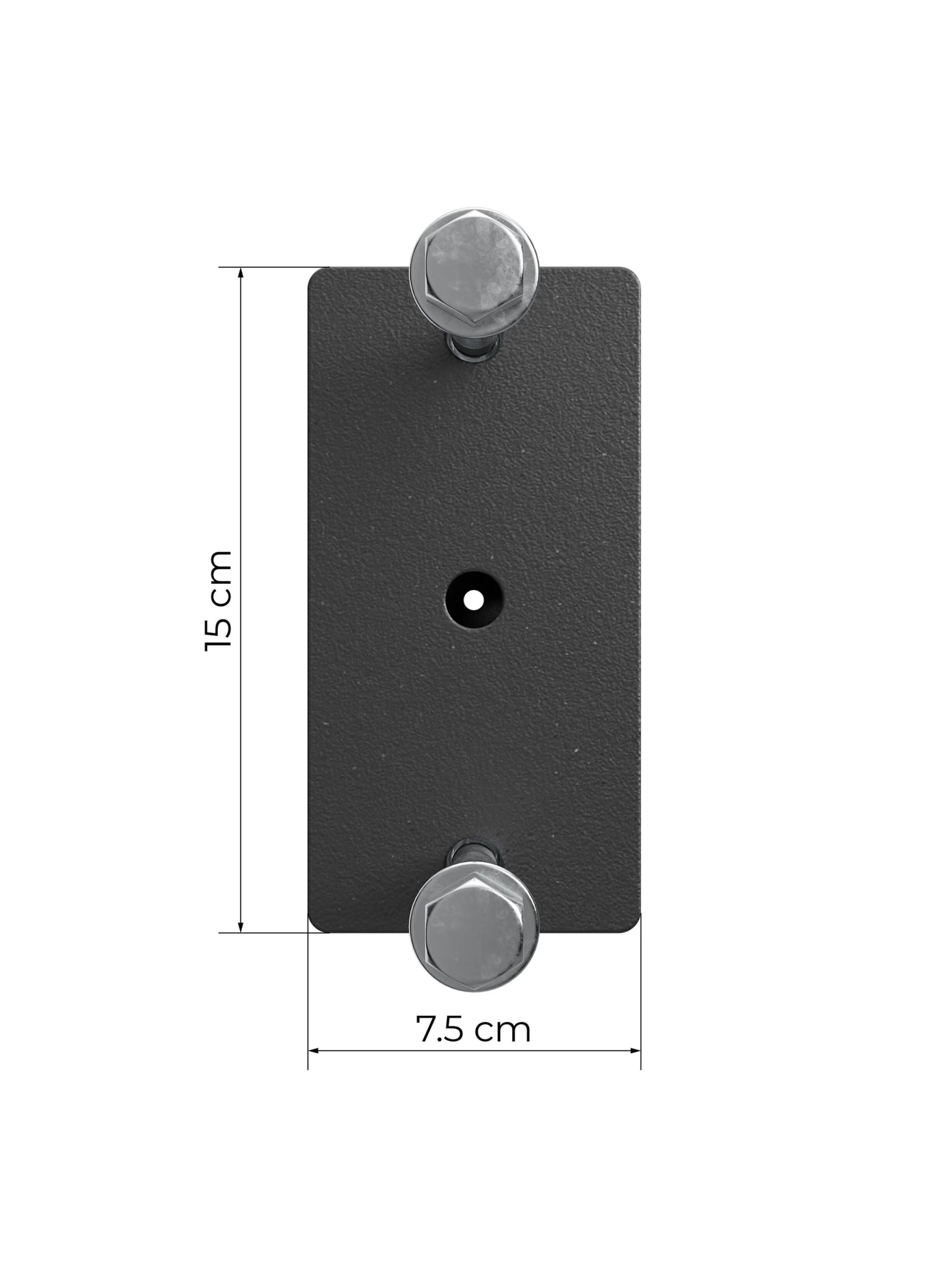 R8 78 cm Crossbar | Paarweise | Für eine mittlere Rack-Tiefe | Schwarz 6/6