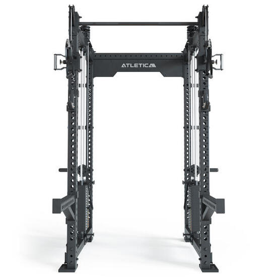 R8-Bradley Kabelzug Station | 2x90kg seitlichen Gewichtsblocks | Lang