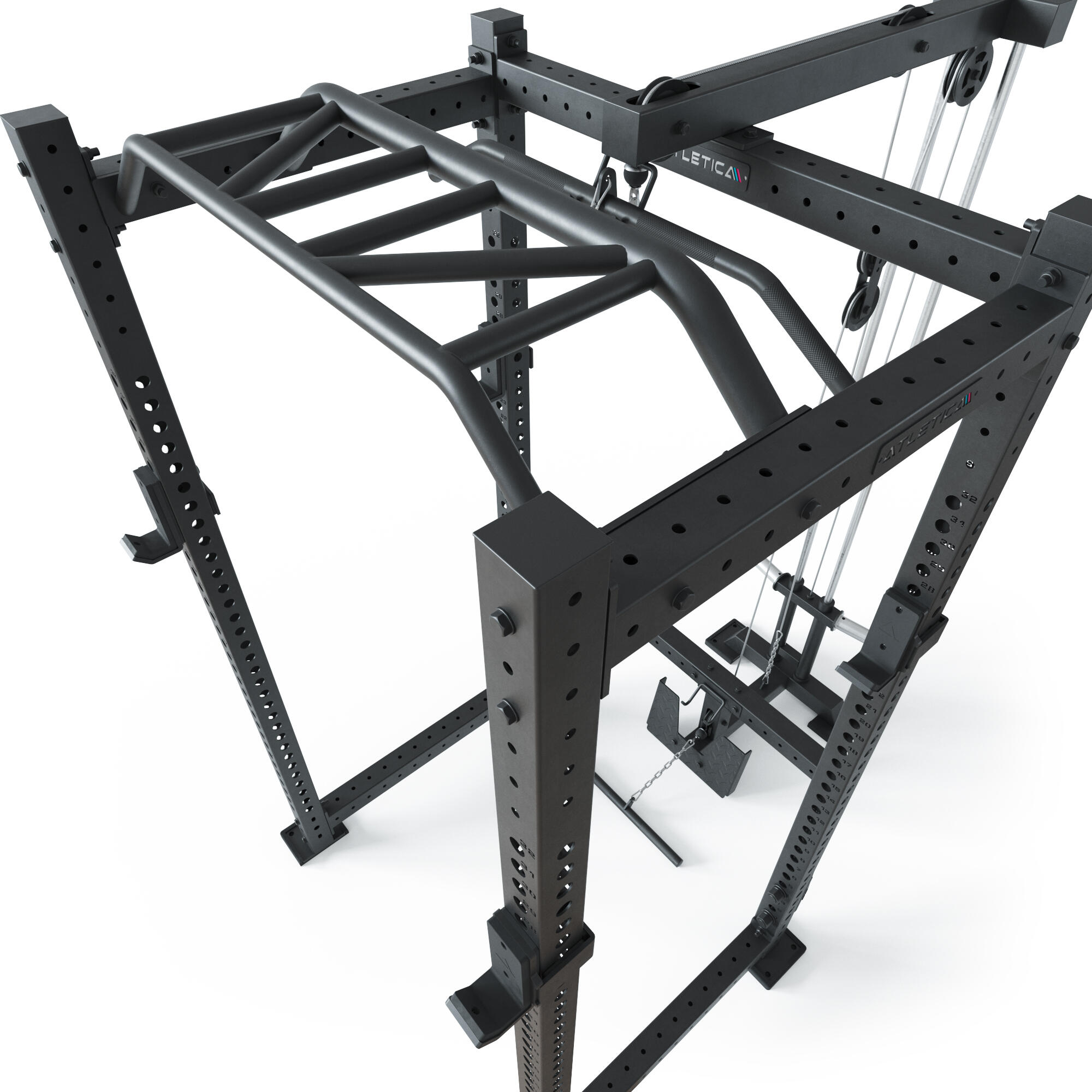 R8-BlackHawk Power Rack | 226 cm Höhe | 123x181 cm Grundfläche 7/7