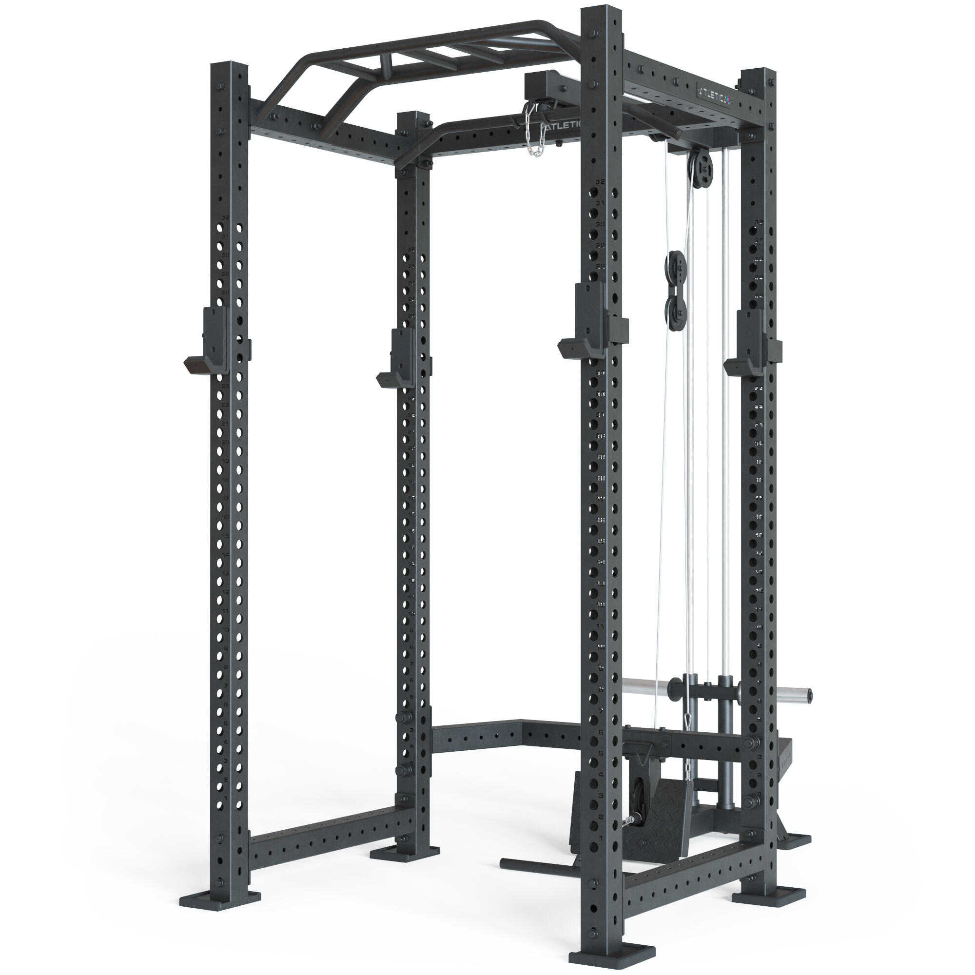 R8-BlackHawk Power Rack | 226 cm Höhe | 123x181 cm Grundfläche 2/7