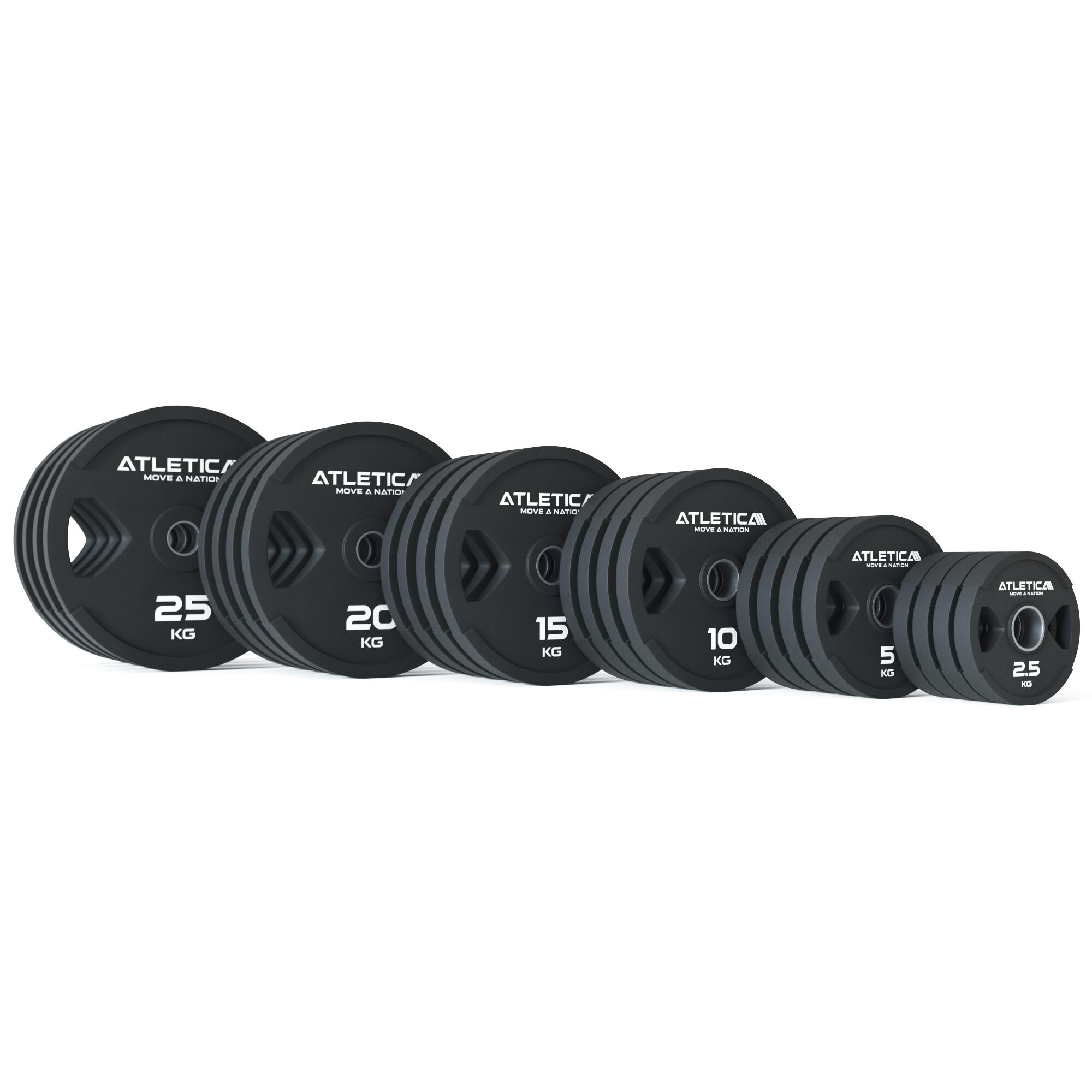 Dual-Gripper Hantelscheiben Set | 310kg | TÜV REACH Zertifikat 2/3