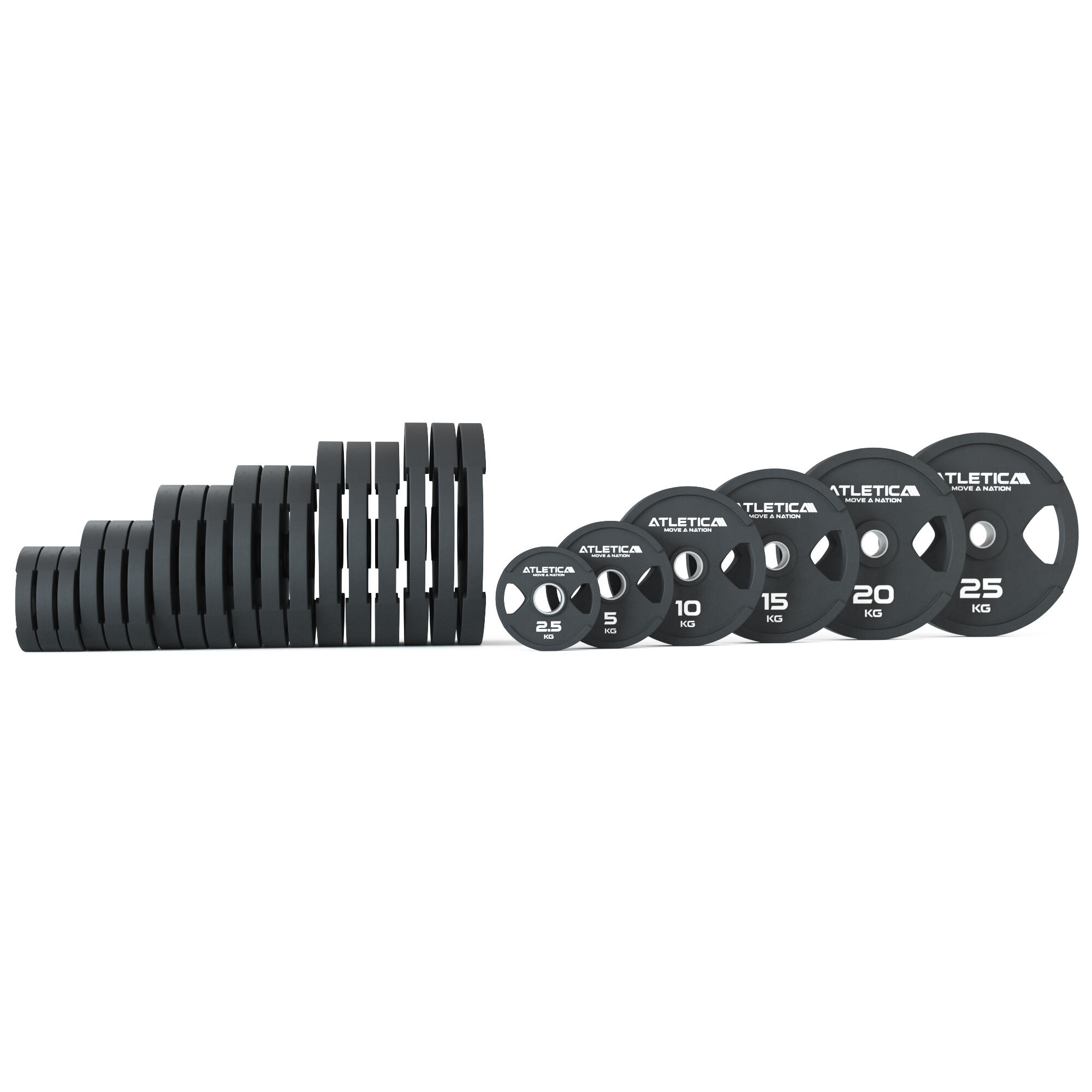 Dual-Gripper Hantelscheiben Set | 310kg | TÜV REACH Zertifikat 3/3