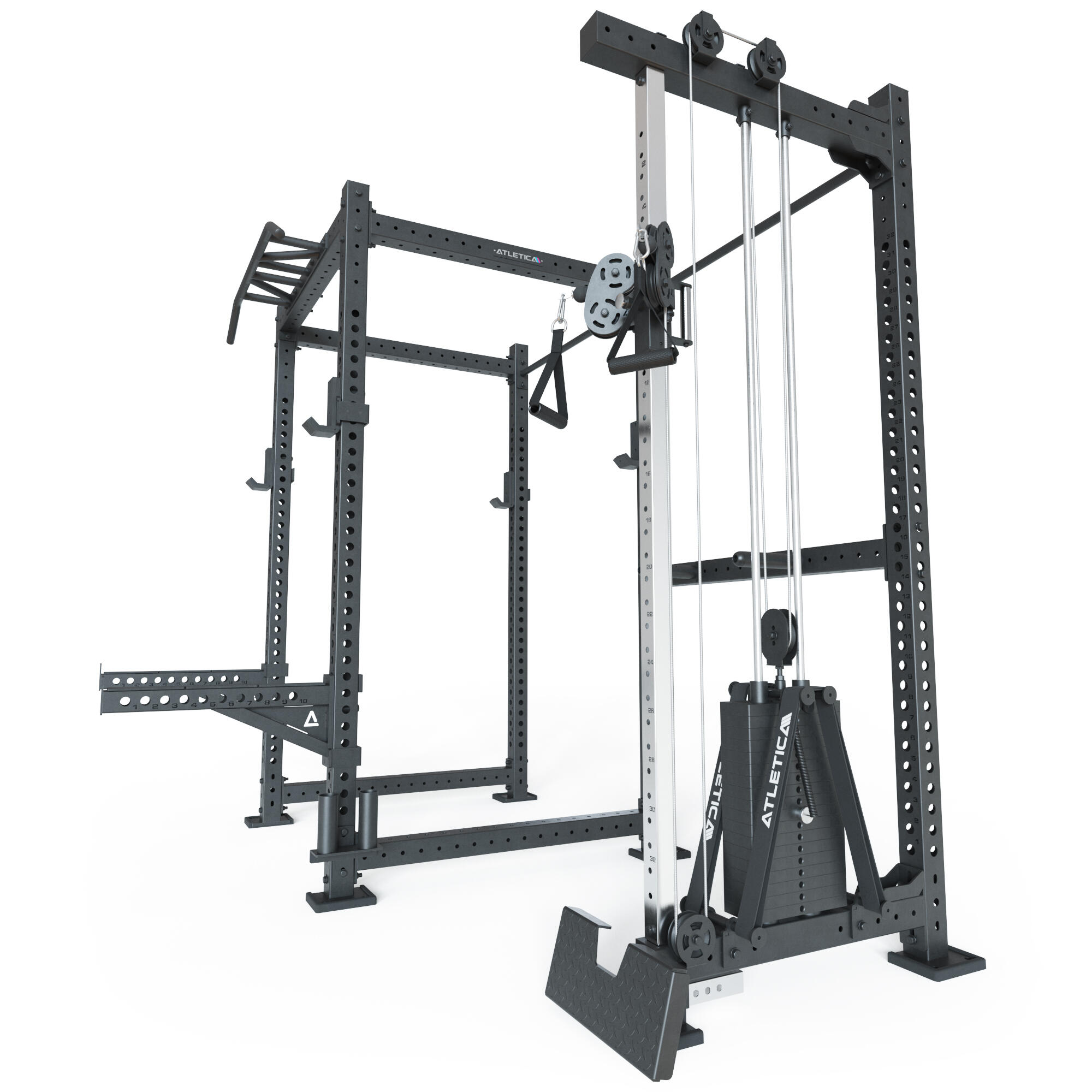 R8-Drift PRO Power Rack | 123x261 cm Grundfläche | 334 kg 5/6