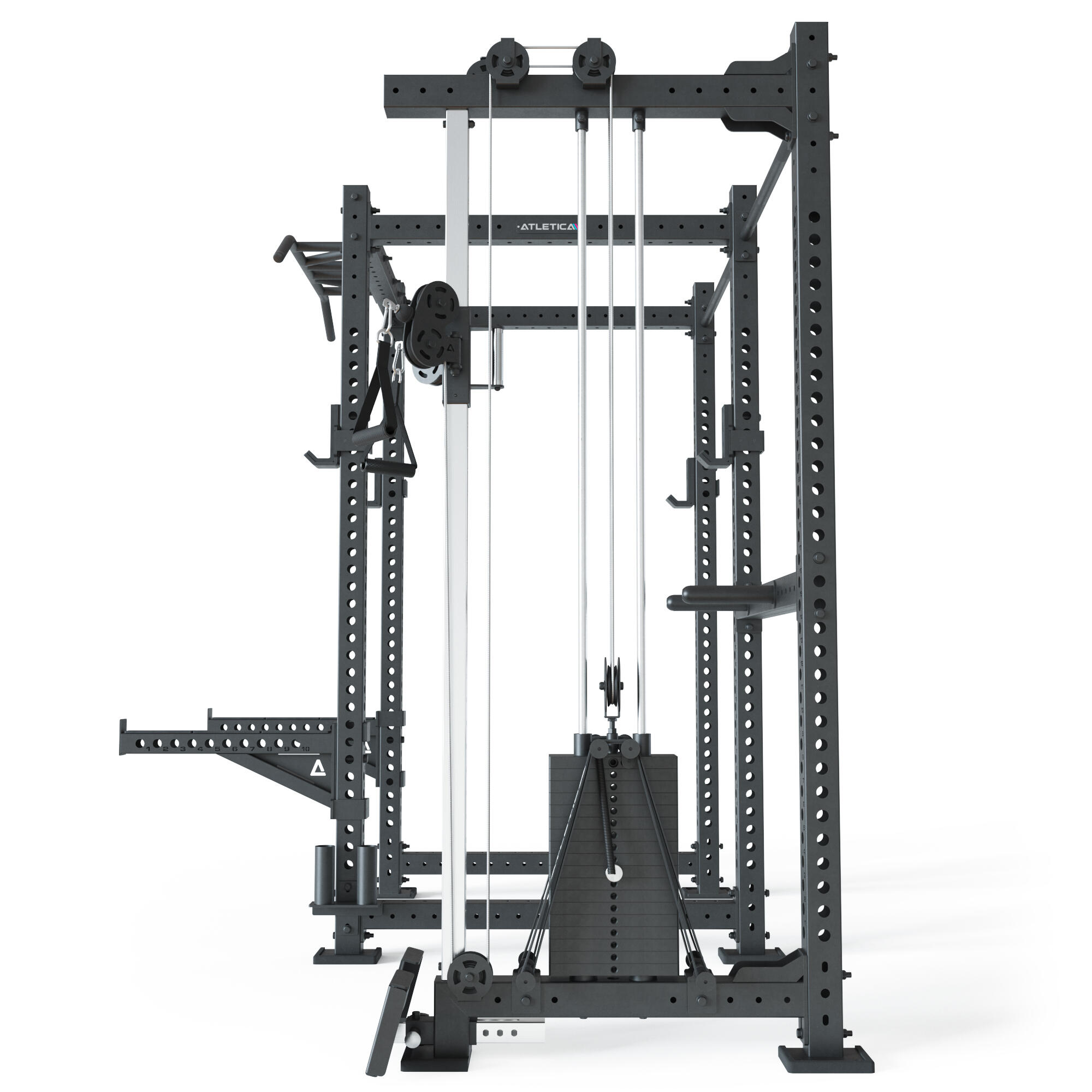 R8-Drift PRO Power Rack | 123x261 cm Grundfläche | 334 kg 3/6