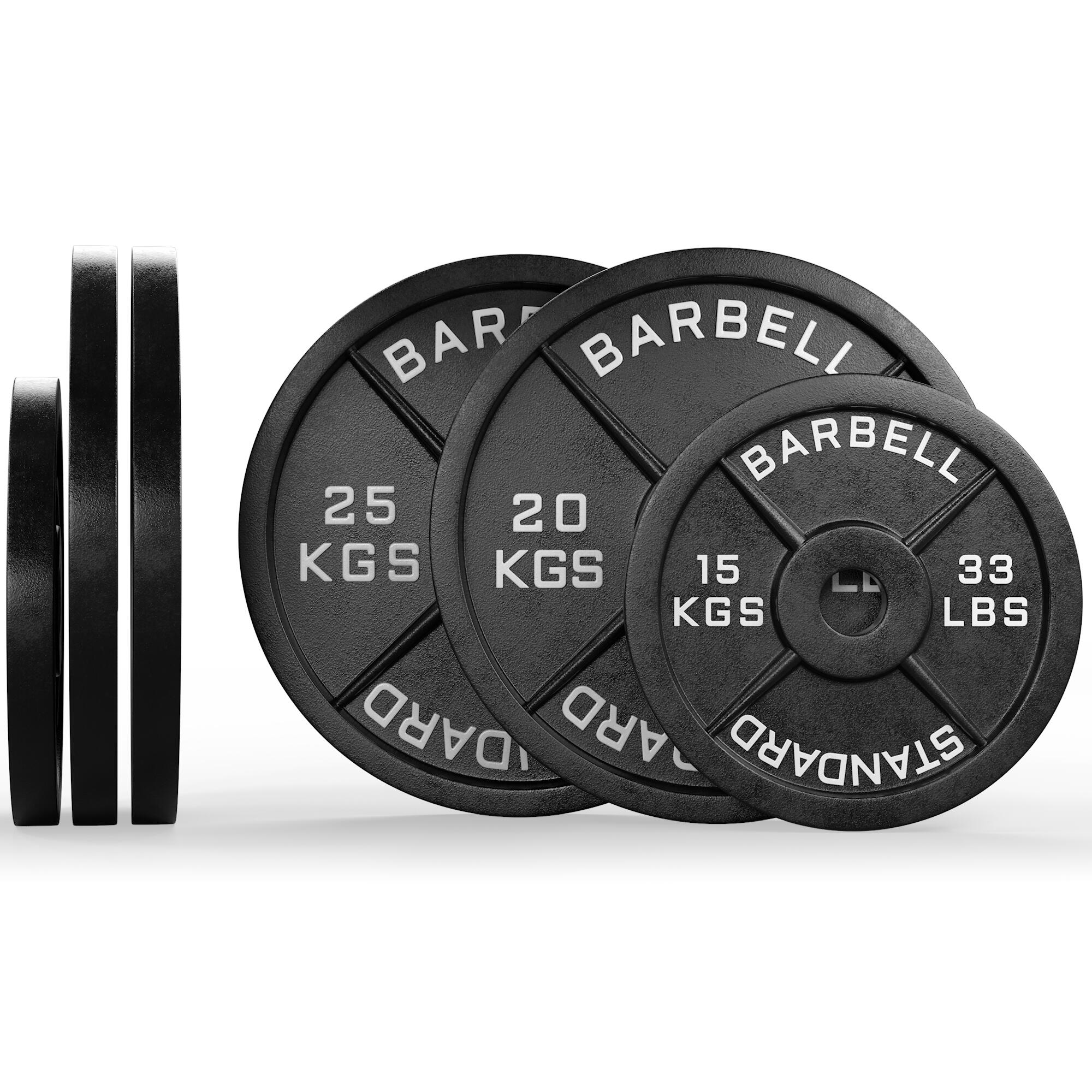 Iron Plates Set | 120kg ∣ 50mm ∣ Gusseisen Hantelscheiben 3/3