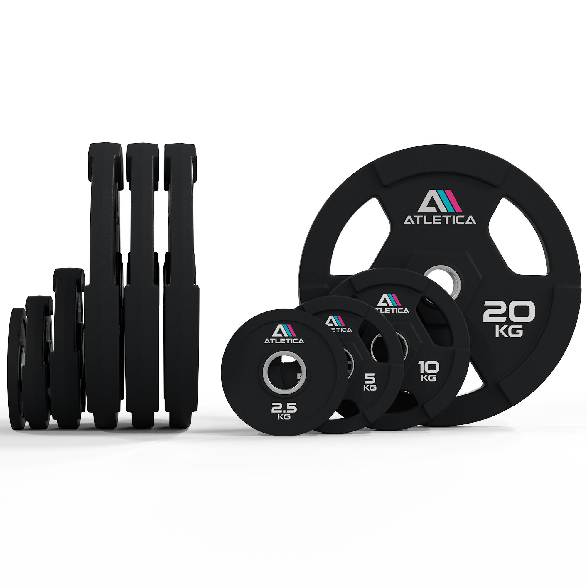 Gripper Plates Set | 115kg aus 2x2,5 kg | 2x5 kg | 2x10 kg | 4x20 kg 3/3