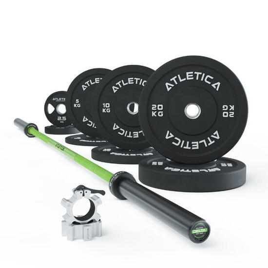 Langhantel Set | Delta HighRep | Electric Green | Ø 50mm