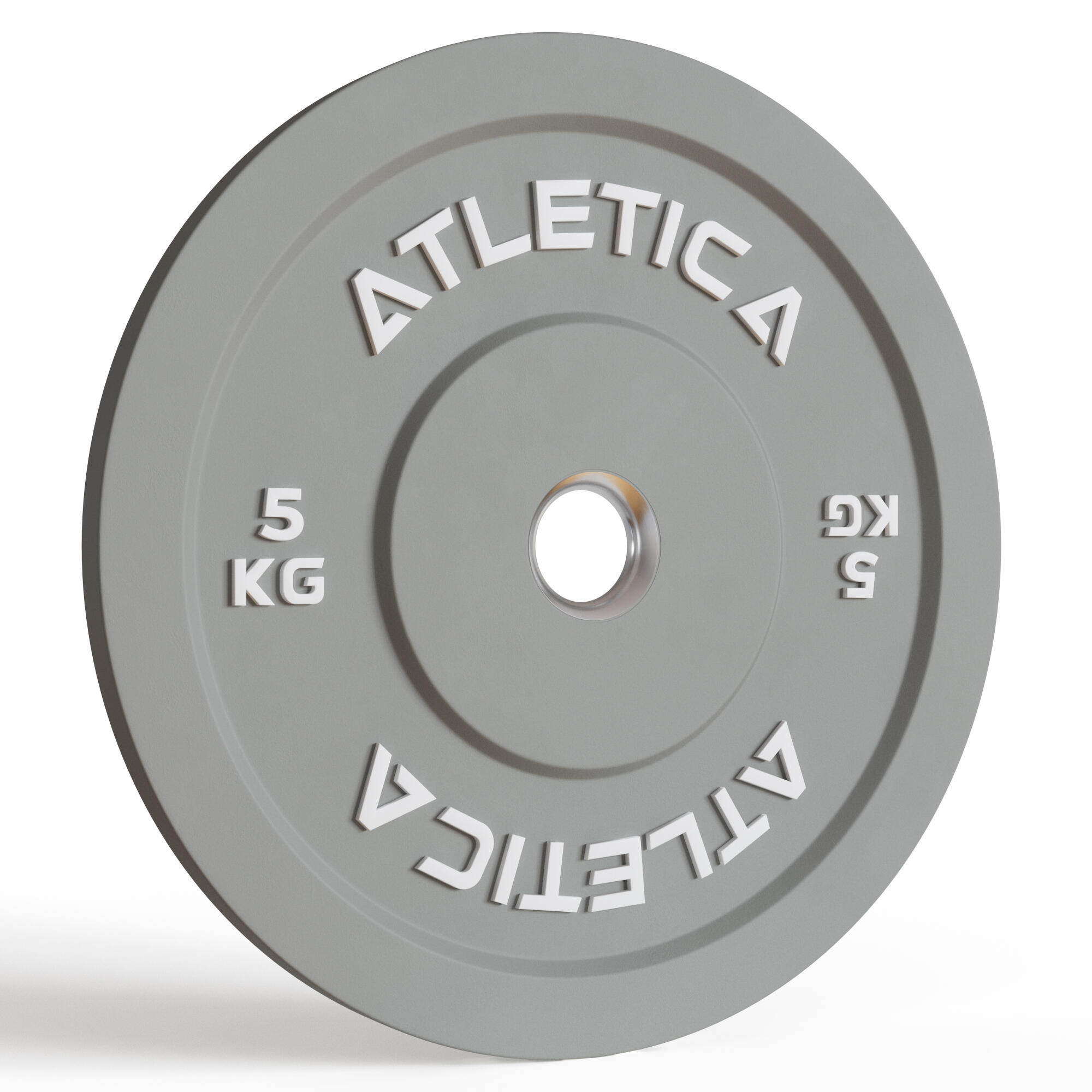 Color Bumper Plates | 2x5kg |Ø 50 mm Edelstahlring | Robust & langlebig 3/3
