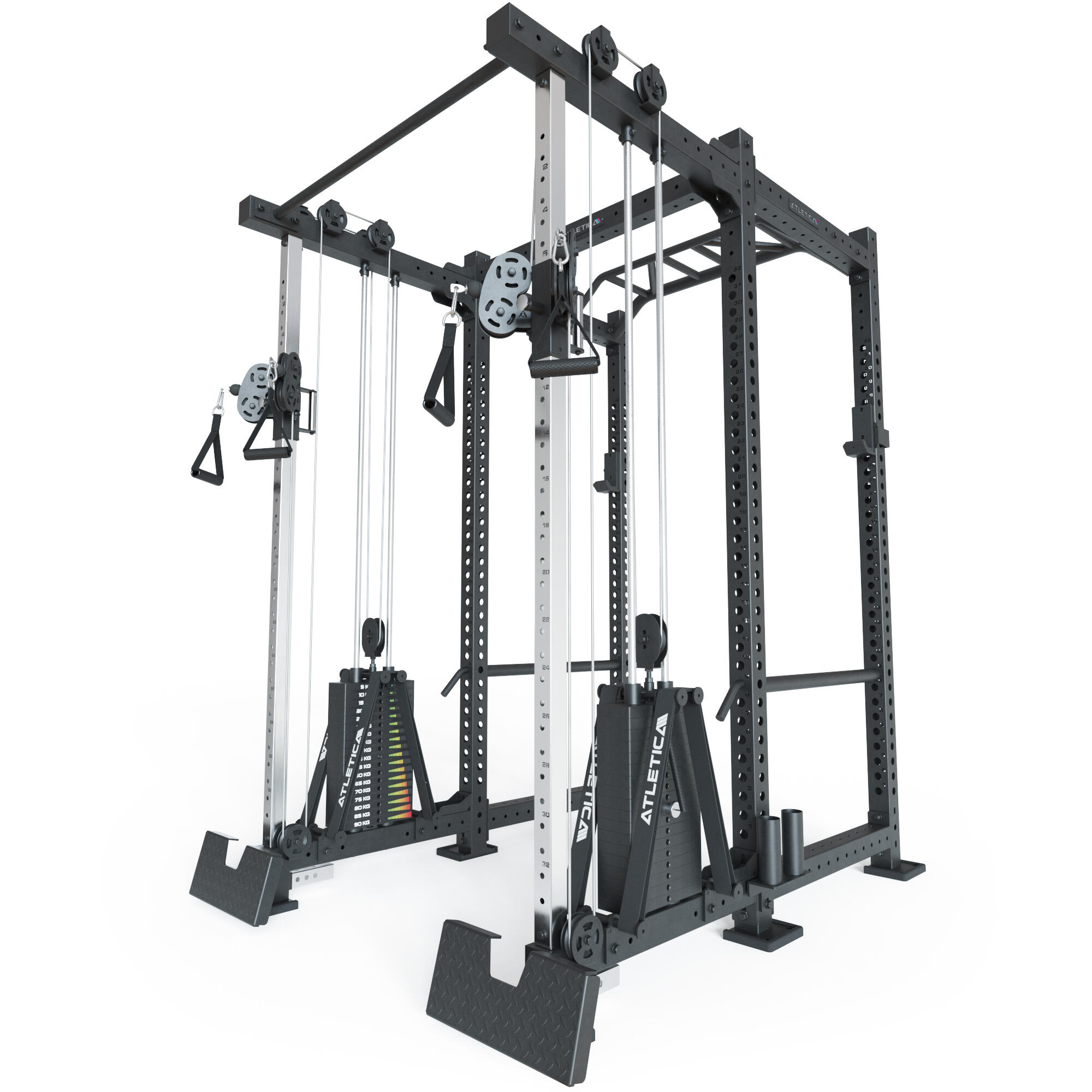 R8-Duality PRO Medium | Full Rack 78 cm Käfigtiefe | 2x90 kg 1/6