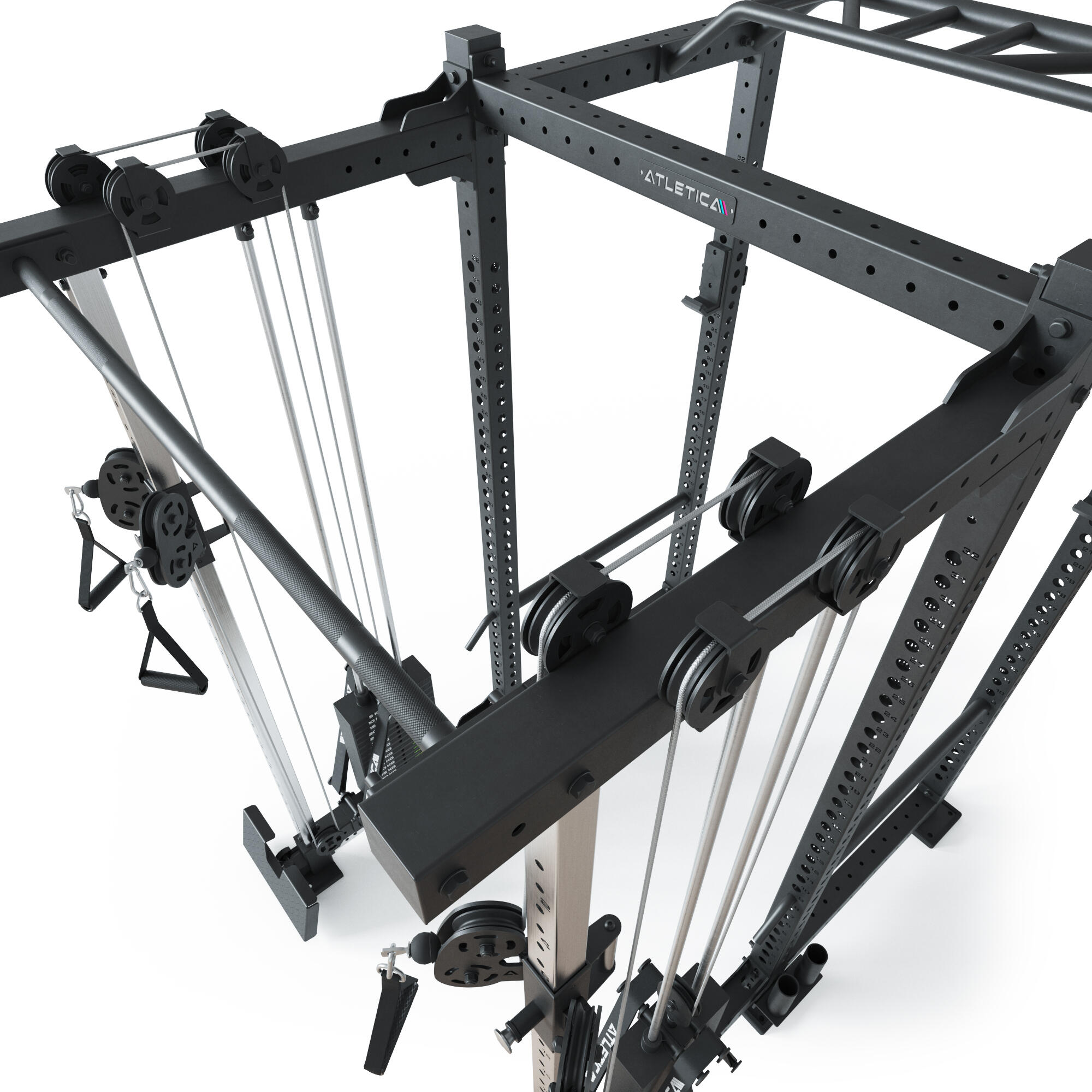 R8-Duality PRO Medium | Full Rack 78 cm Käfigtiefe | 2x90 kg 6/6