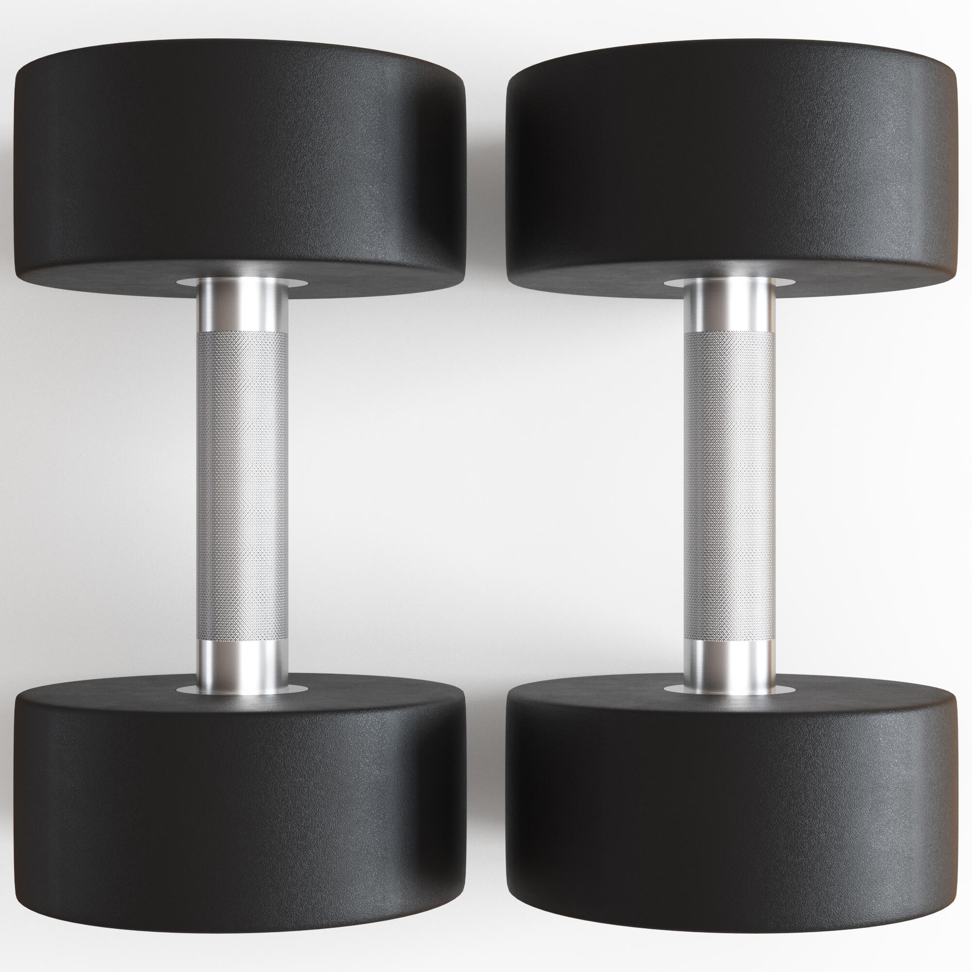 Polyurethan Rundhanteln Paar | 2x27.5kg | Premium Design und Qualität 3/3
