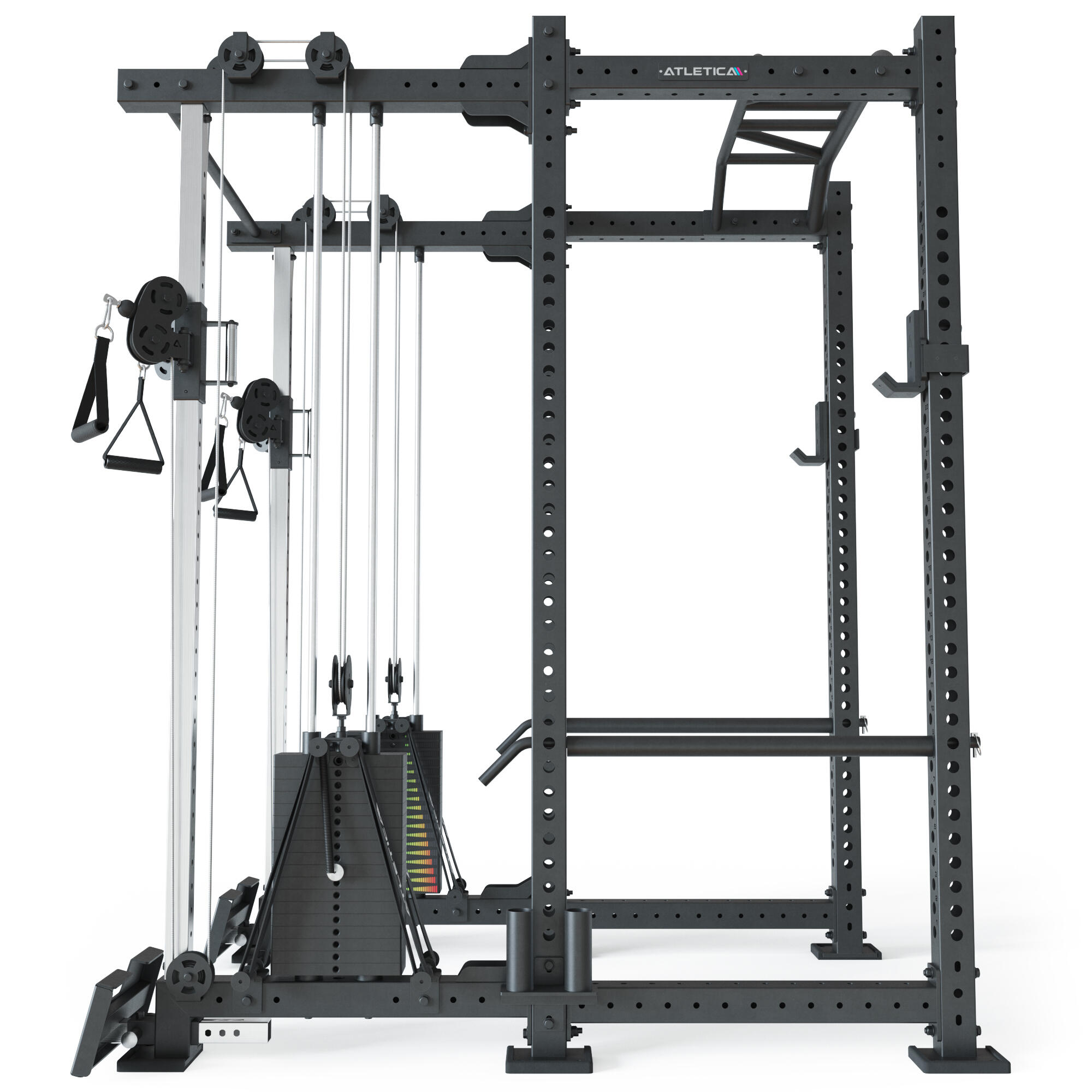 R8-Duality PRO Medium | Full Rack 78 cm Käfigtiefe | 2x90 kg 3/6
