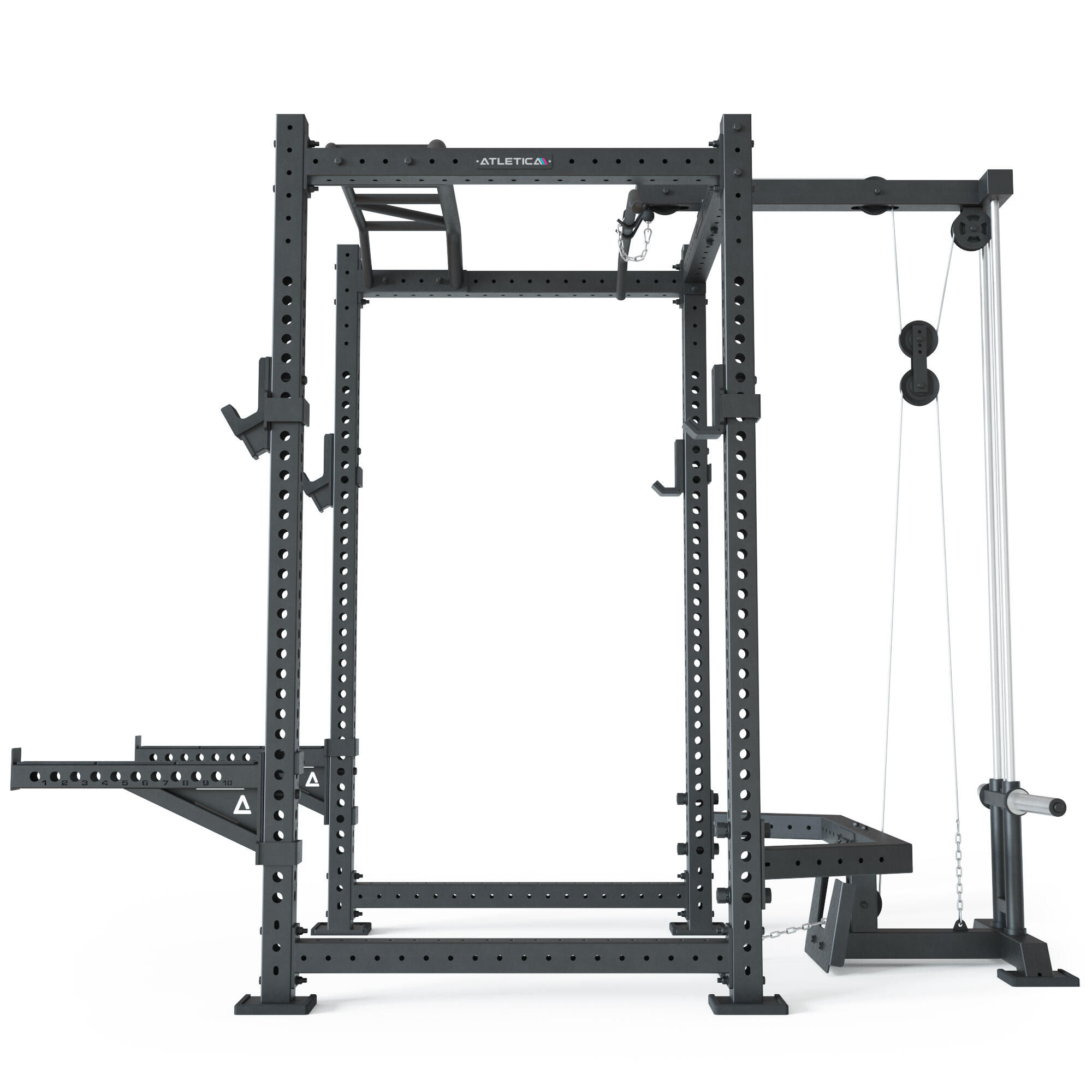 R8-Blade Power Rack | 226 cm Höhe | 123x211 cm Grundfläche | 213 kg 4/7