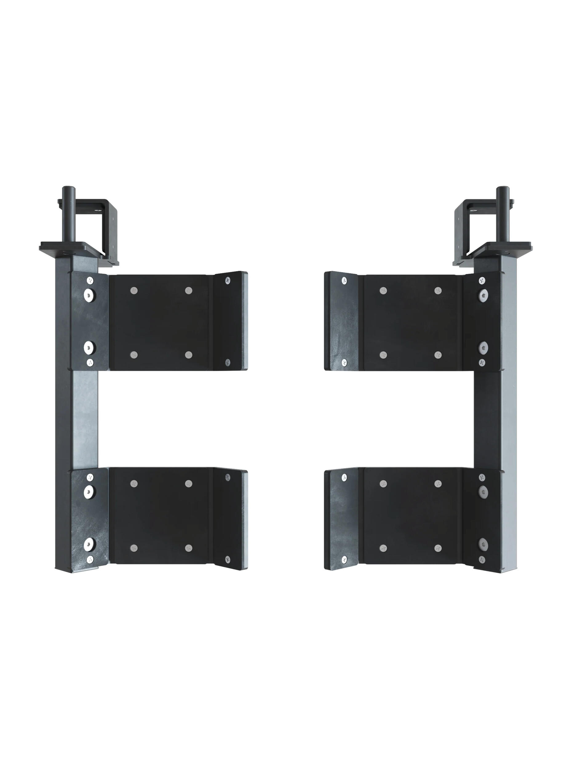 Kurzhantel Schalen Halterung Set | Quer oder längst am Rack nutzbar 6/6