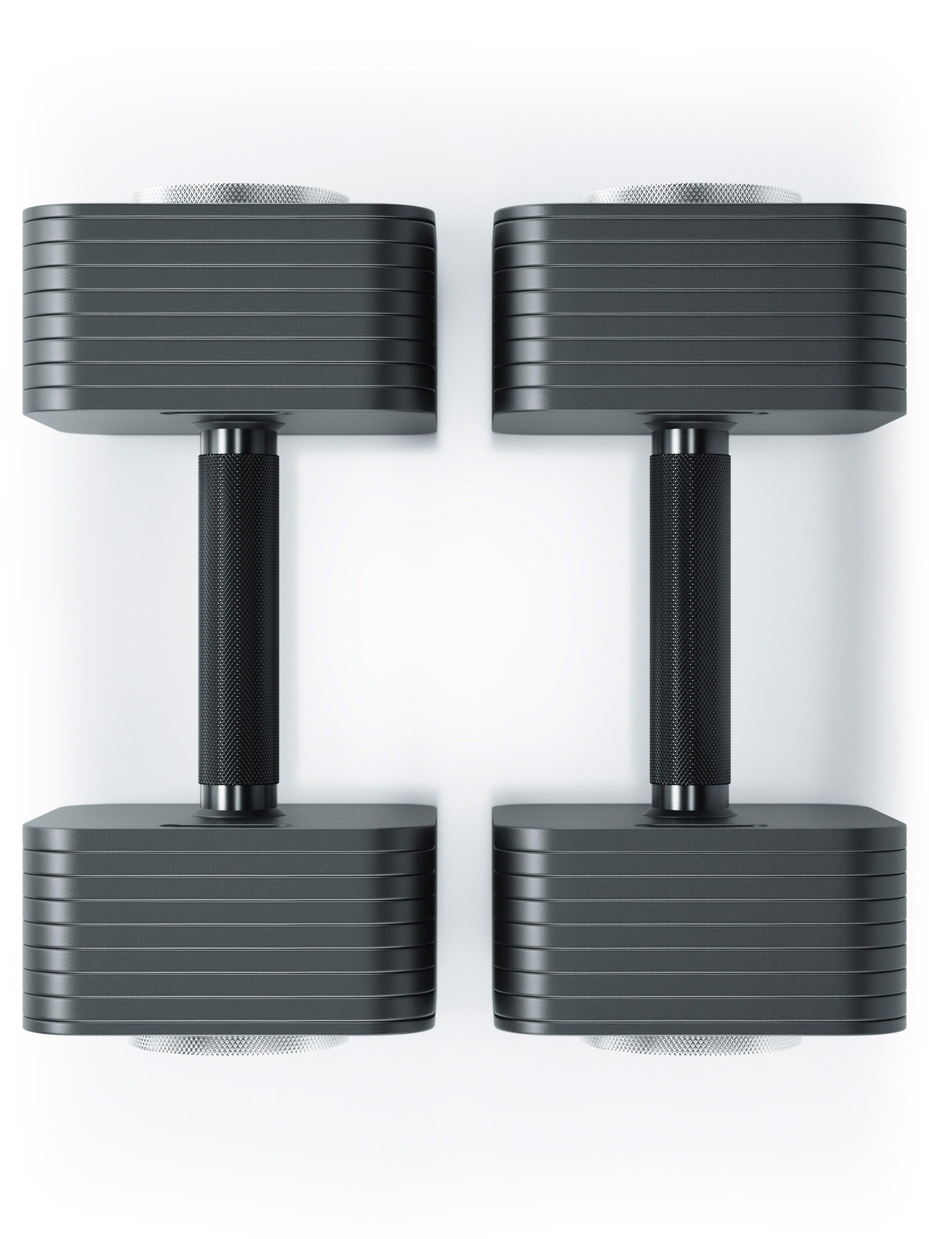 QUAD | Verstellbare Kurzhanteln | 36kg Paar | Extrem robust 2/7