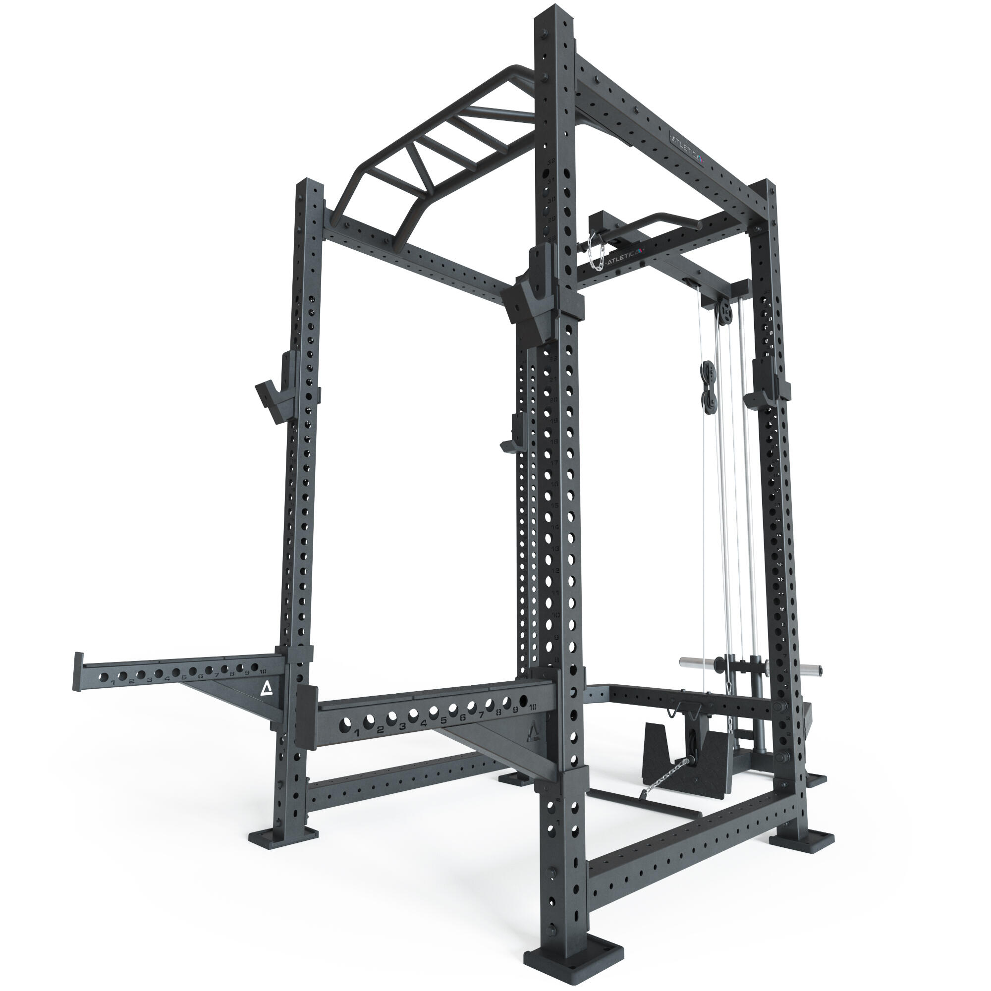 R8-Blade Power Rack | 226 cm Höhe | 123x211 cm Grundfläche | 213 kg 6/7