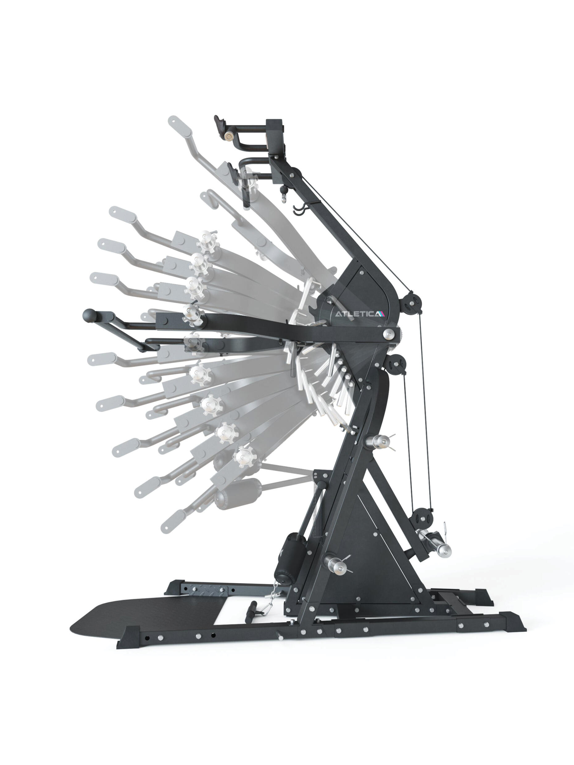 Triton | Multigym Triplex Station | Latzug Station mit Klimmzugstange 2/7