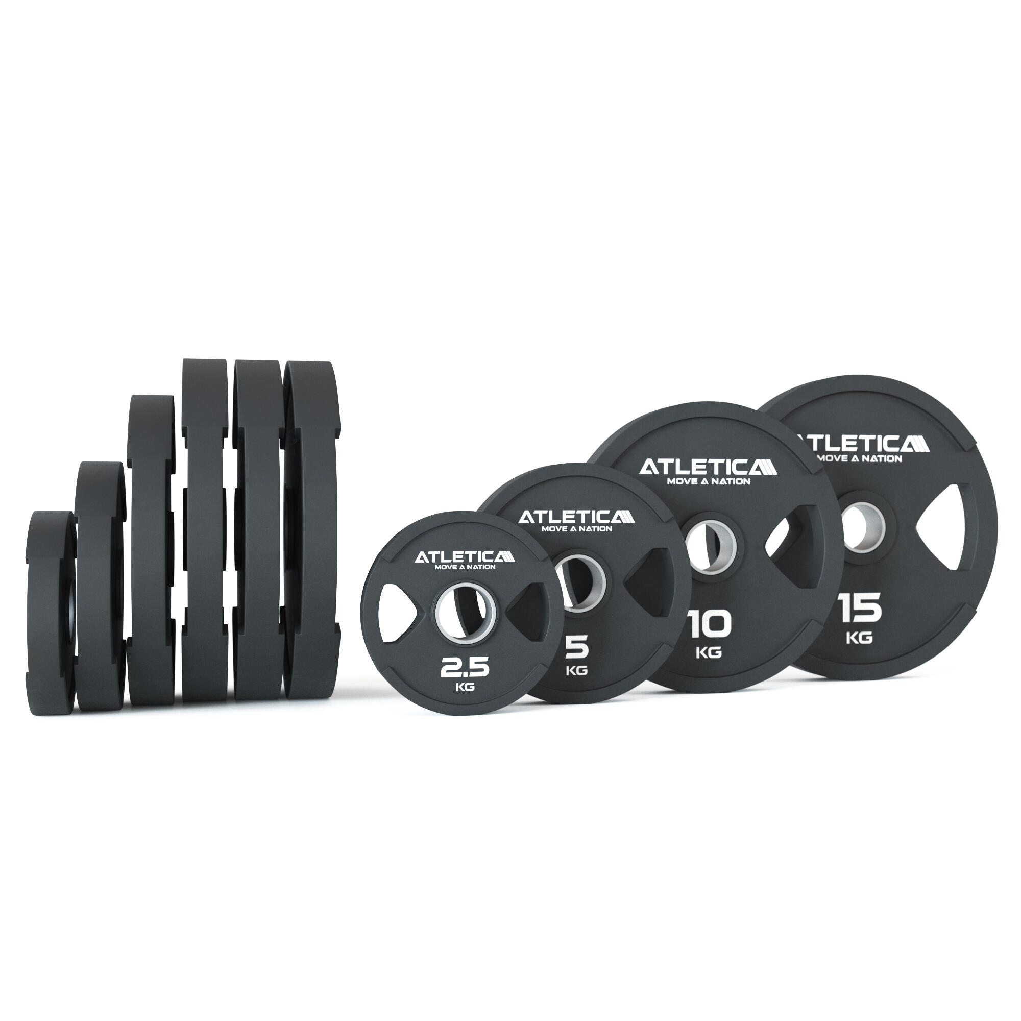 Dual-Gripper Hantelscheiben Set | 95kg | TÜV REACH Zertifikat 3/3