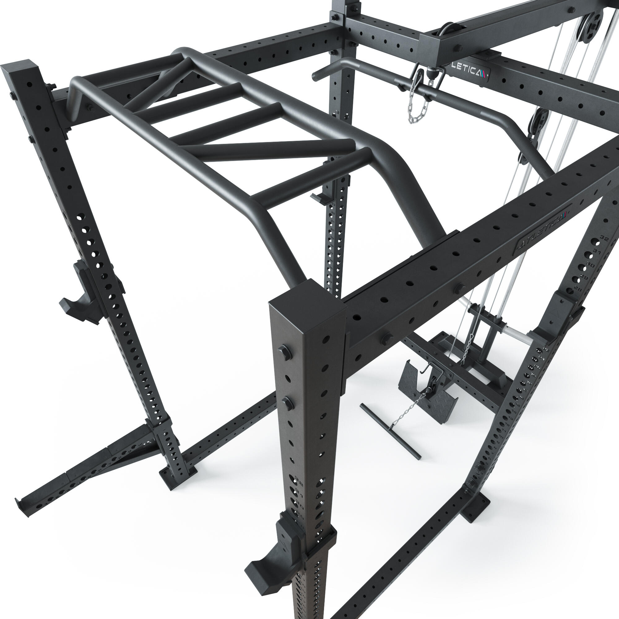 R8-Blade Power Rack | 226 cm Höhe | 123x211 cm Grundfläche | 213 kg 7/7