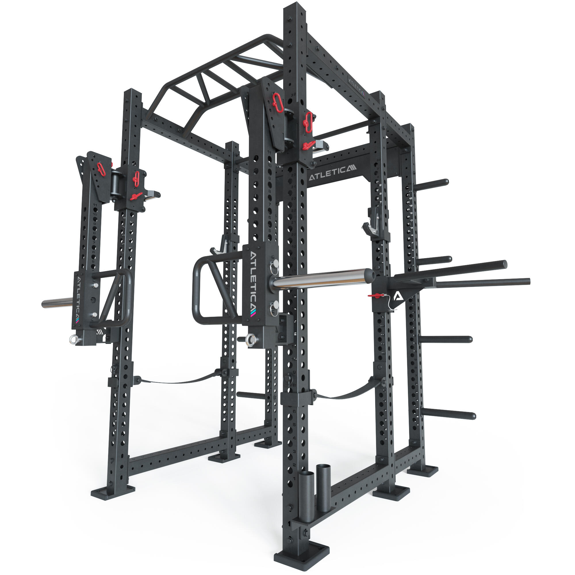 R8-Strike Power Rack | 6-Pfosten-Rack mit Jammer Arms | 279 kg 2/7