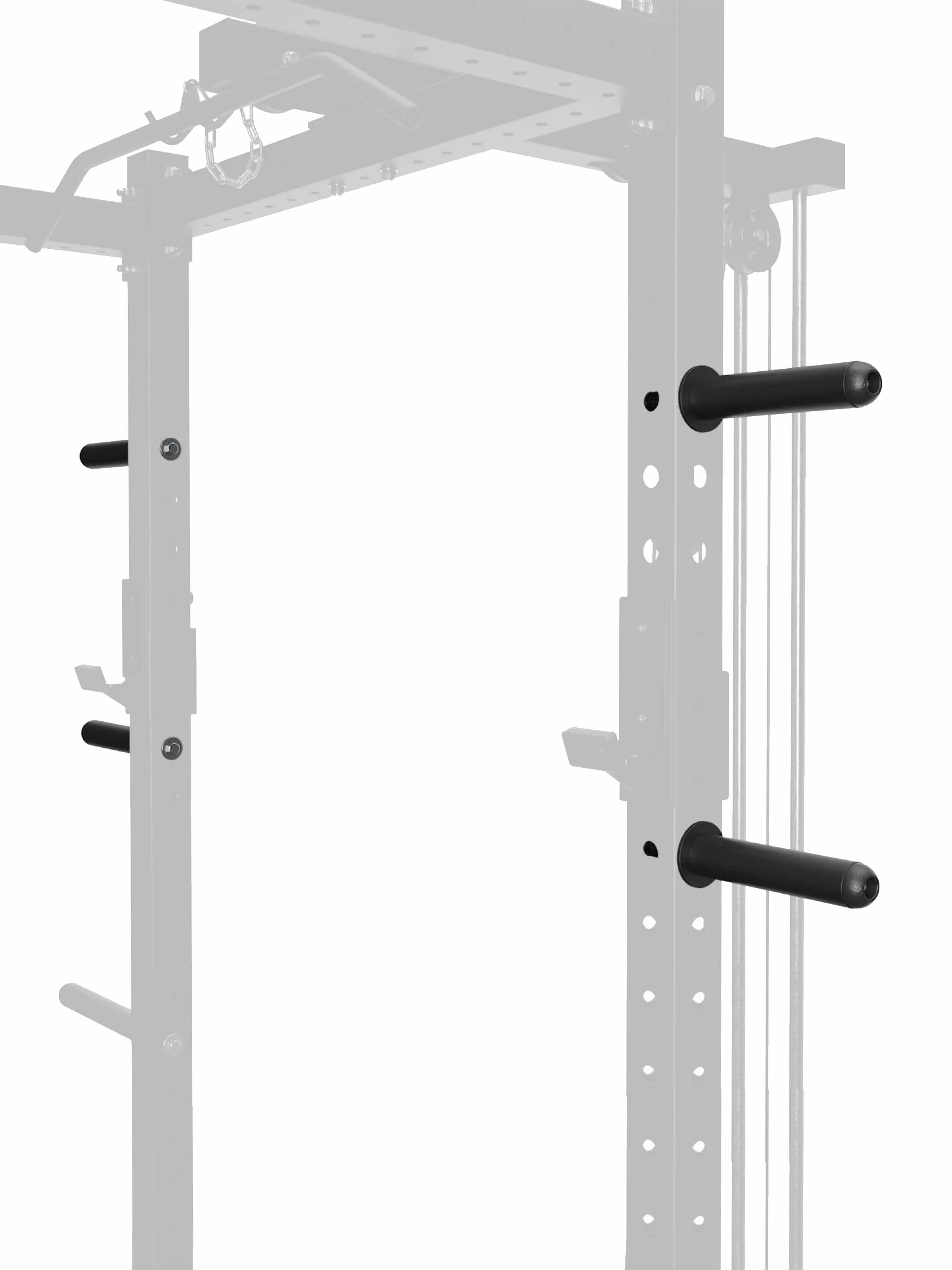 R8 Gewichts-Pins 20 cm | Für mehr Ordnung im Gym | Je 100 kg Tragkraft 2/6