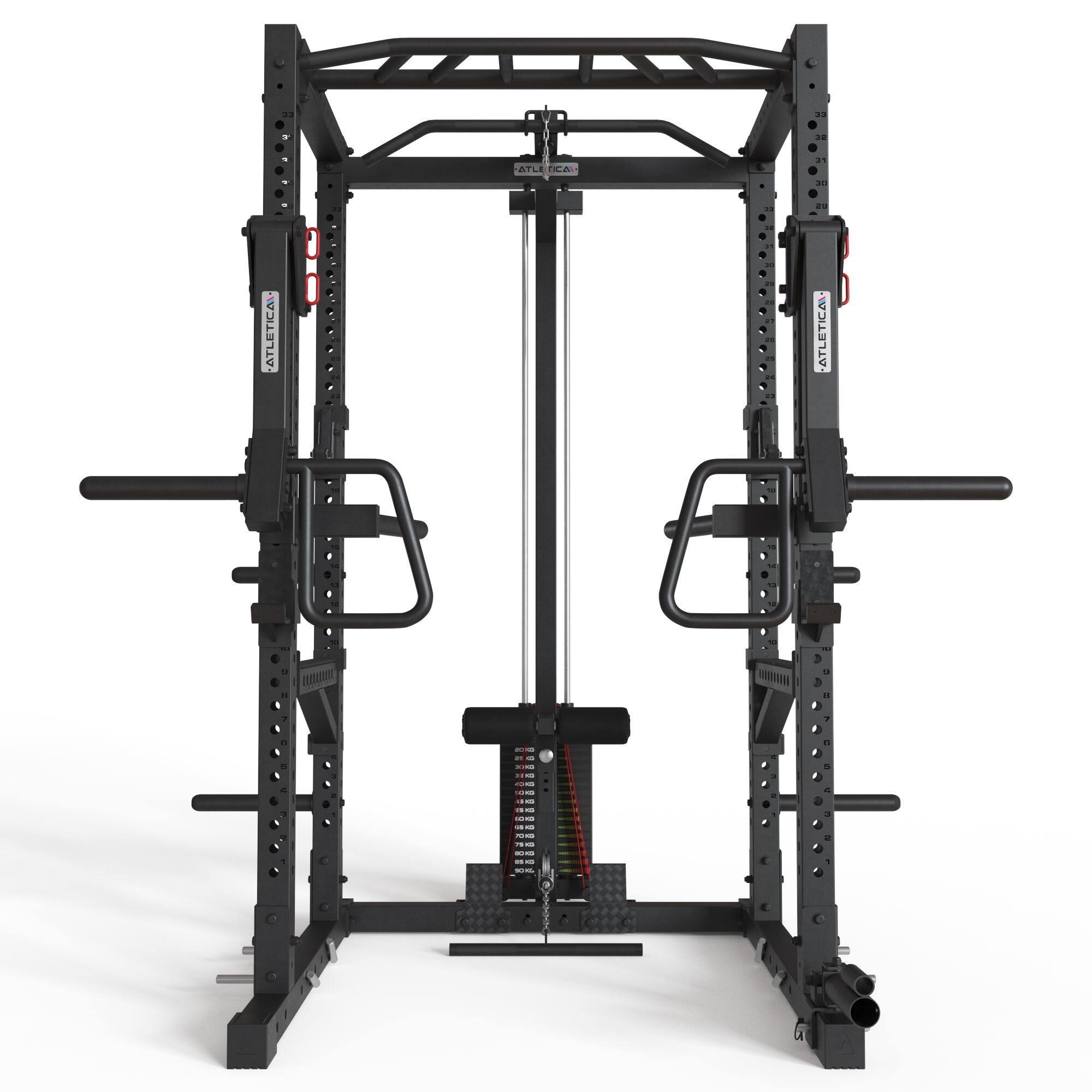 R7-Stryker Power Rack 120kg. Latzug-/Ruderstation 2/5