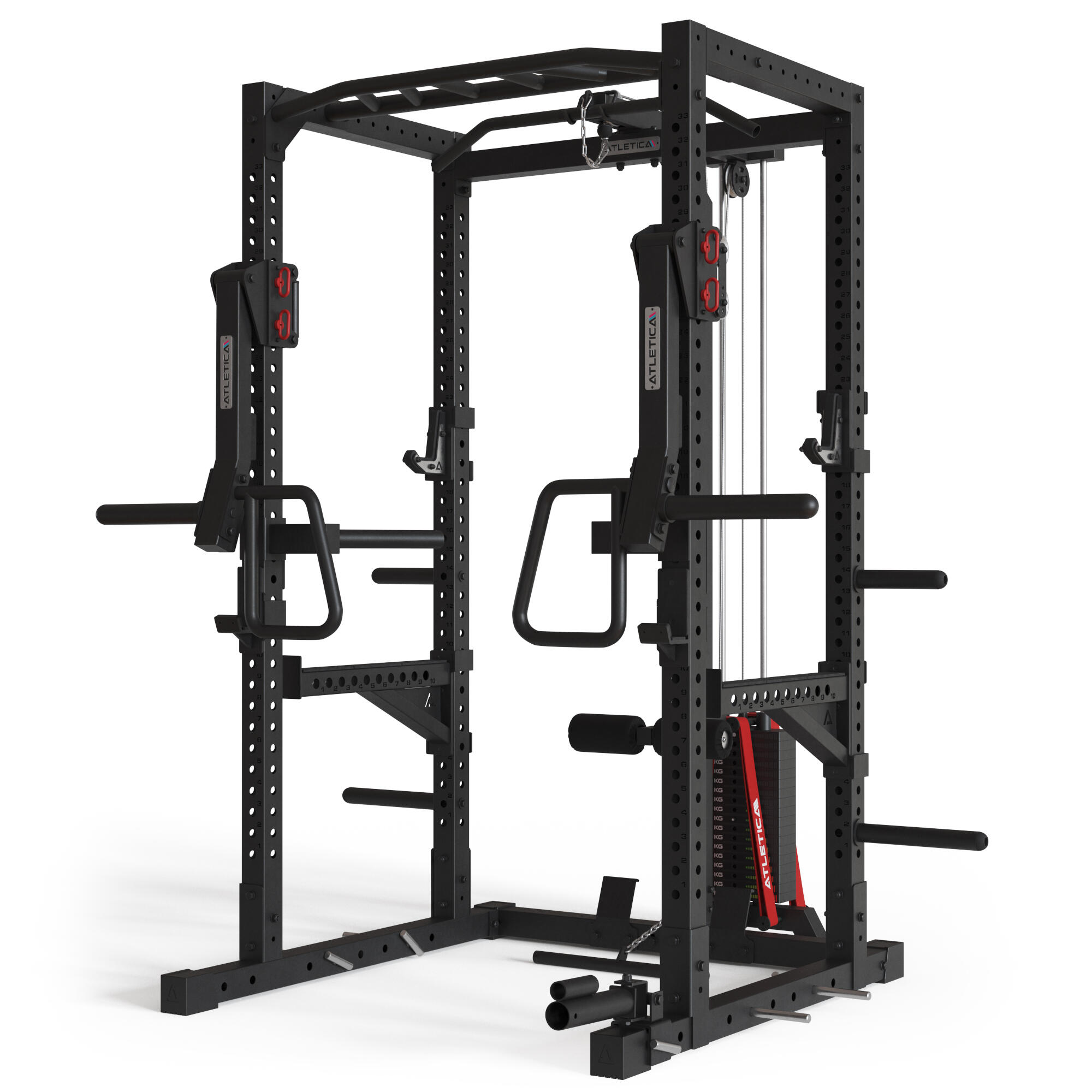 R7-Stryker Power Rack 120kg. Latzug-/Ruderstation 5/5