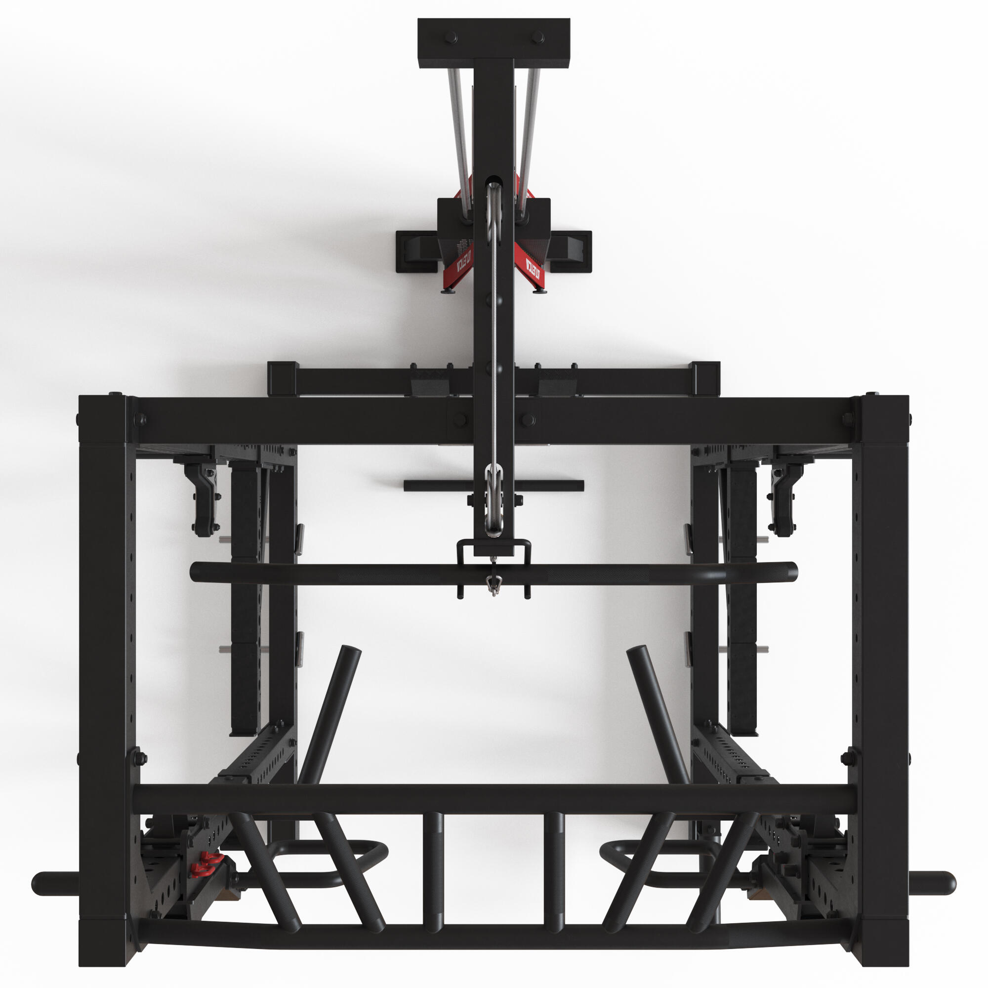 R7-Stryker Power Rack 120kg. Latzug-/Ruderstation 4/5