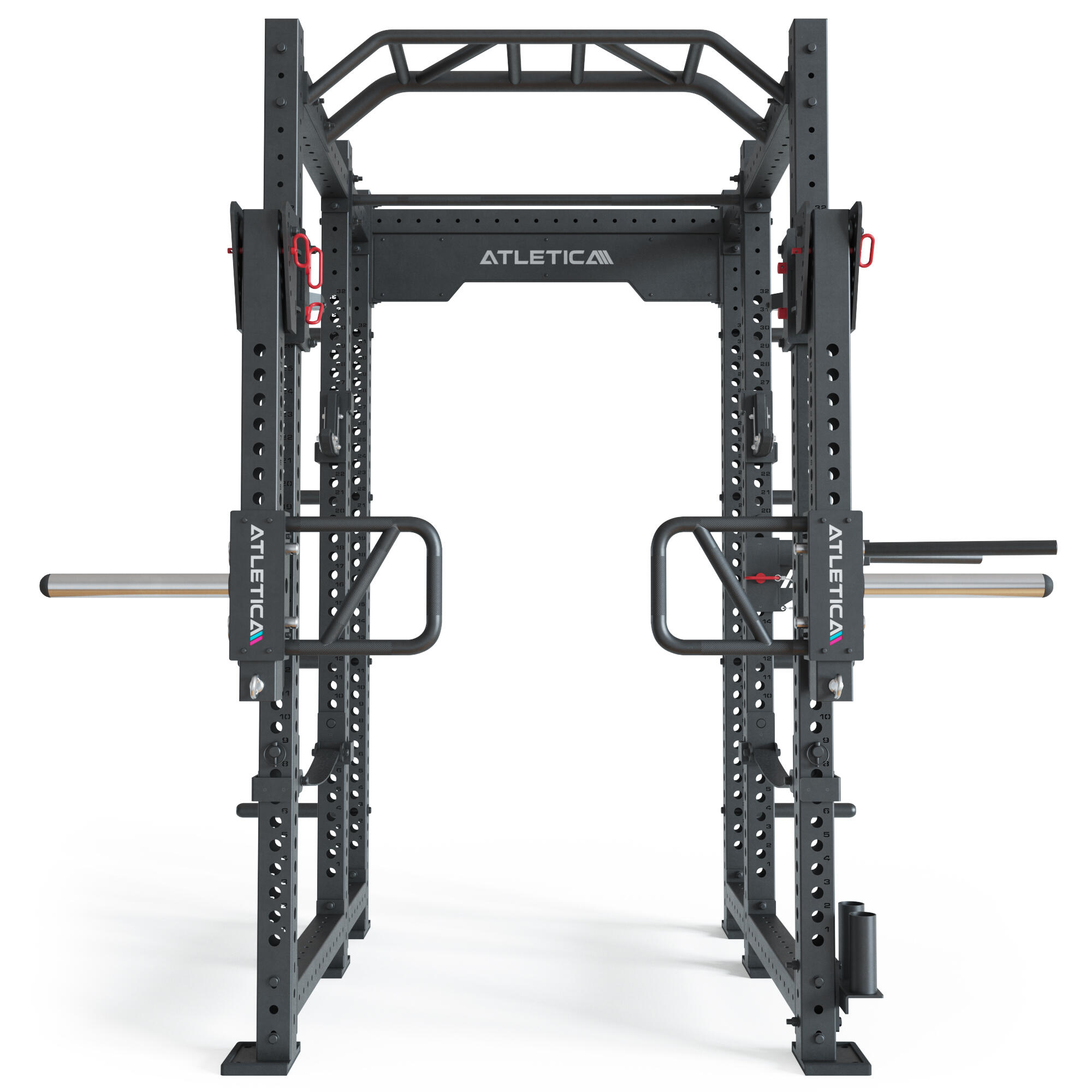R8-Strike Power Rack | 6-Pfosten-Rack mit Jammer Arms | 279 kg 3/7