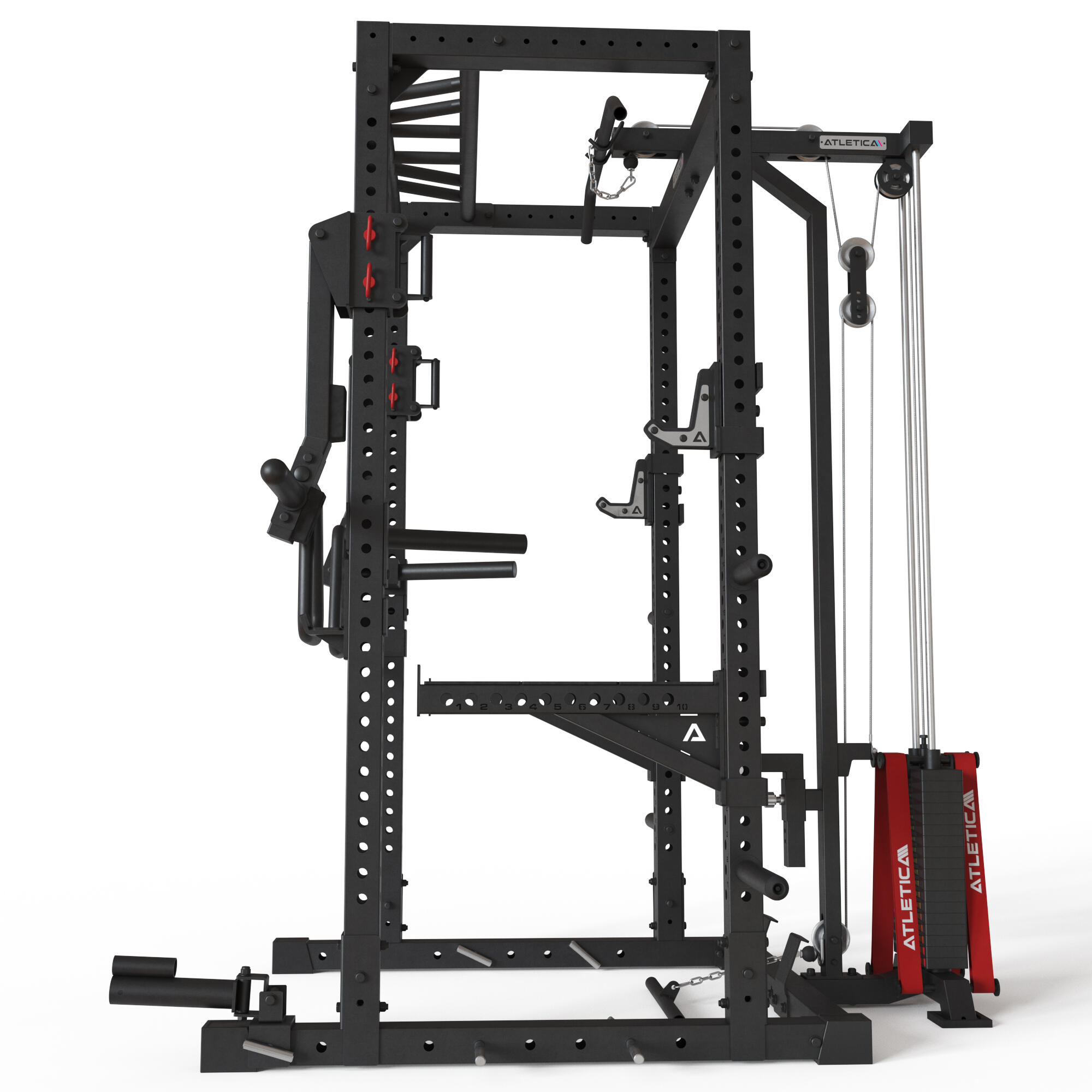 R7-Stryker Power Rack 120kg. Latzug-/Ruderstation 3/5