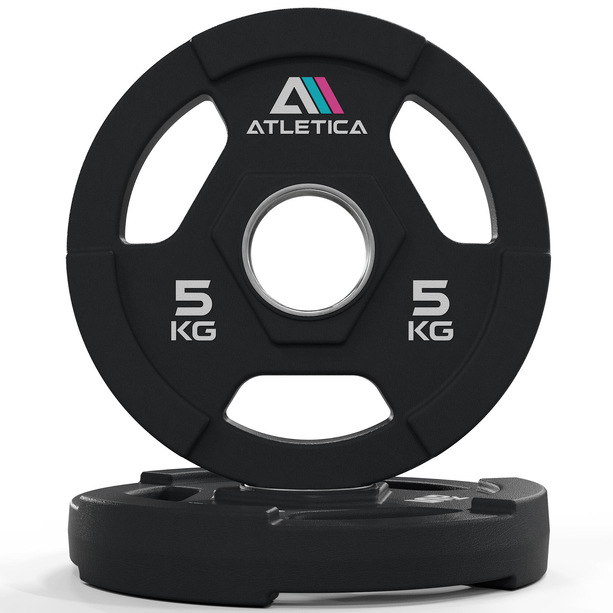 3H Gripper Plates | Paar | 2x5kg | Polyurethan-Ummantelung | Langlebig 2/3