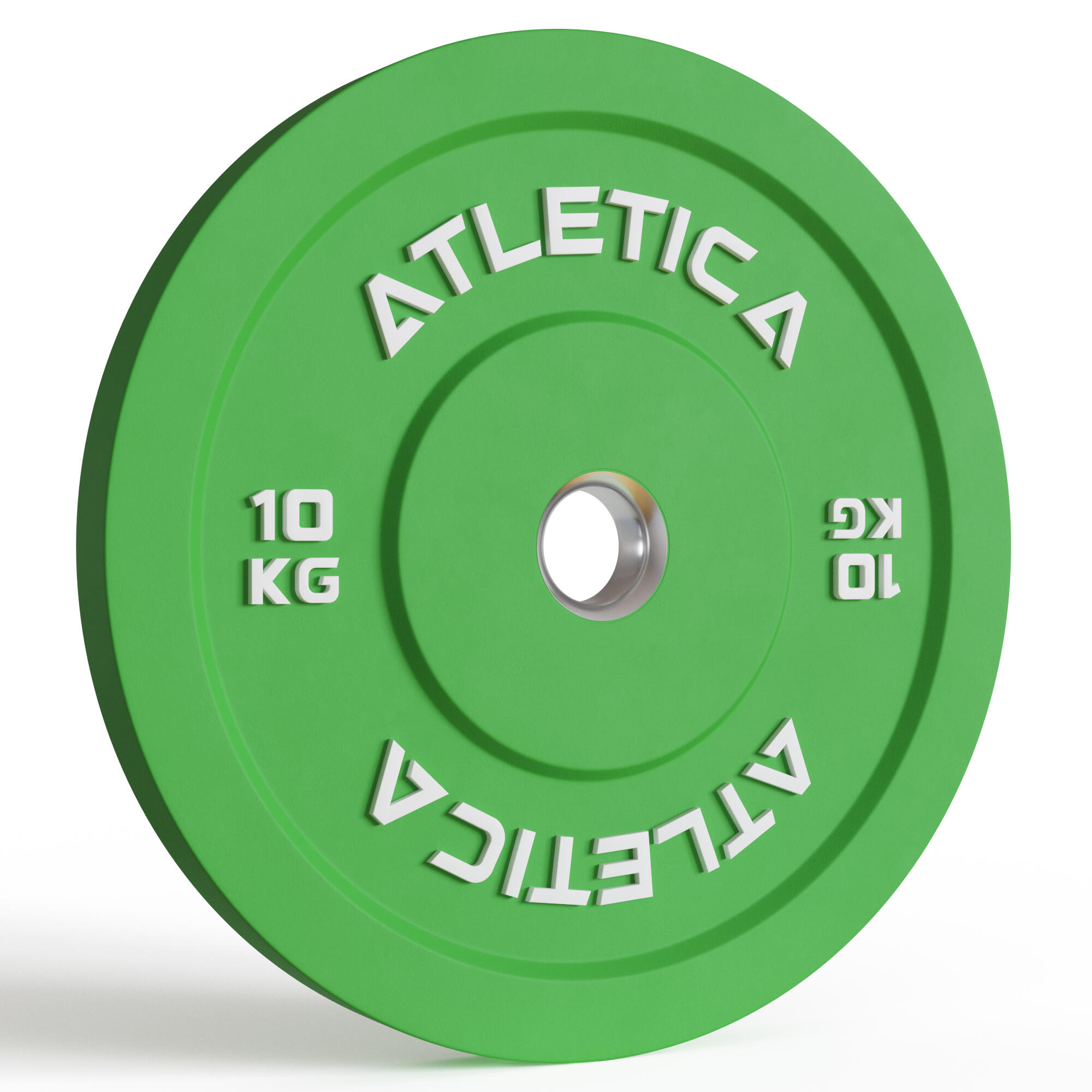 Color Bumper Plates | 2x10kg |Ø 50 mm Edelstahlring |Robust & langlebig 3/4