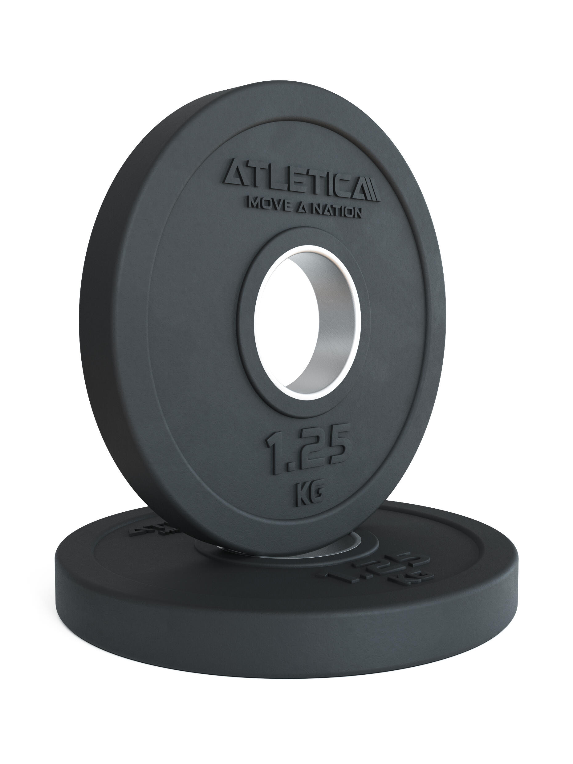 Rubber Plates Paar | 1.25kg | 50 mm | Kleine Hantelscheiben 1/3