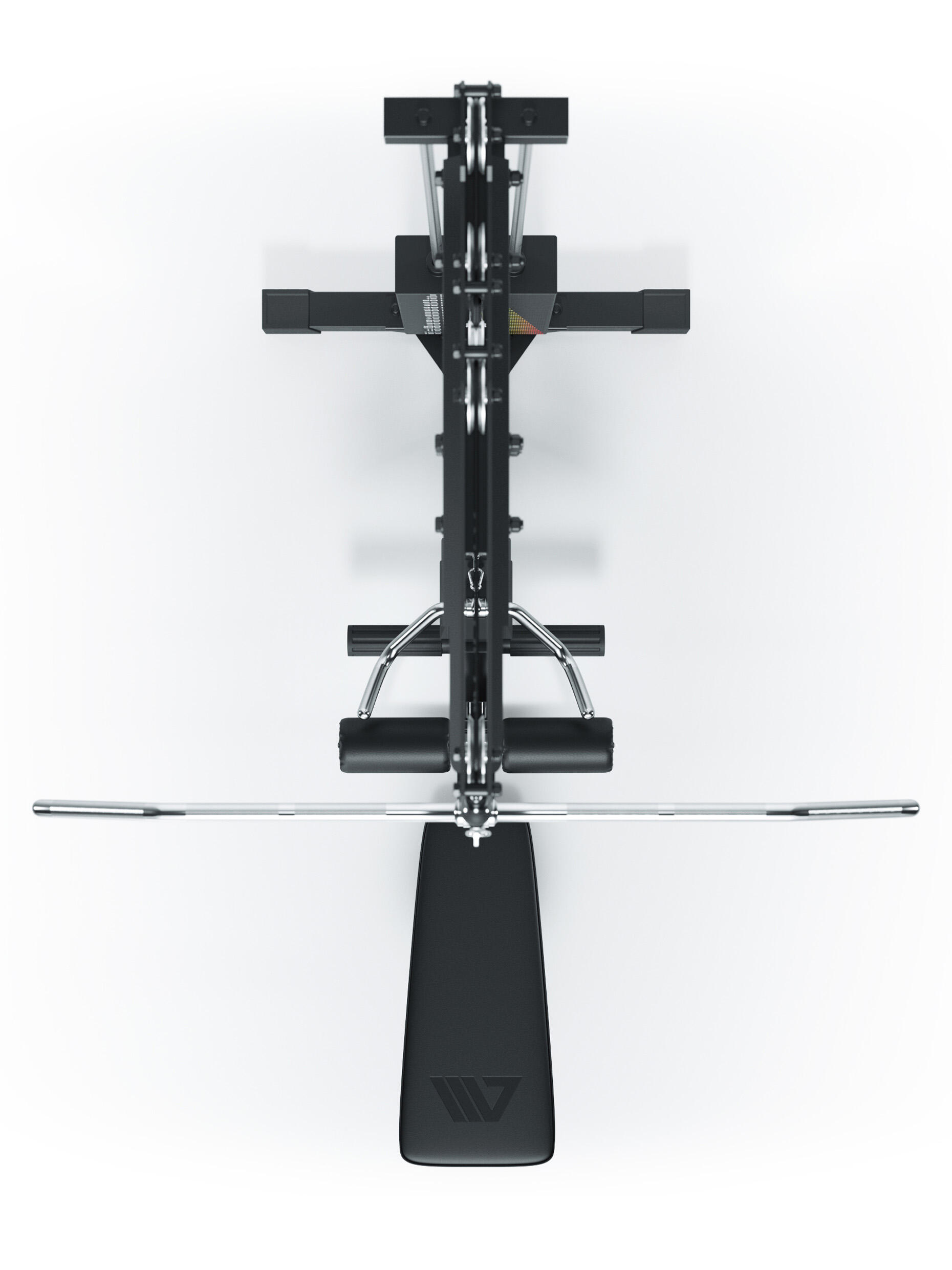 Latzug mit Ruder-Station | 204cm Höhe 5/7