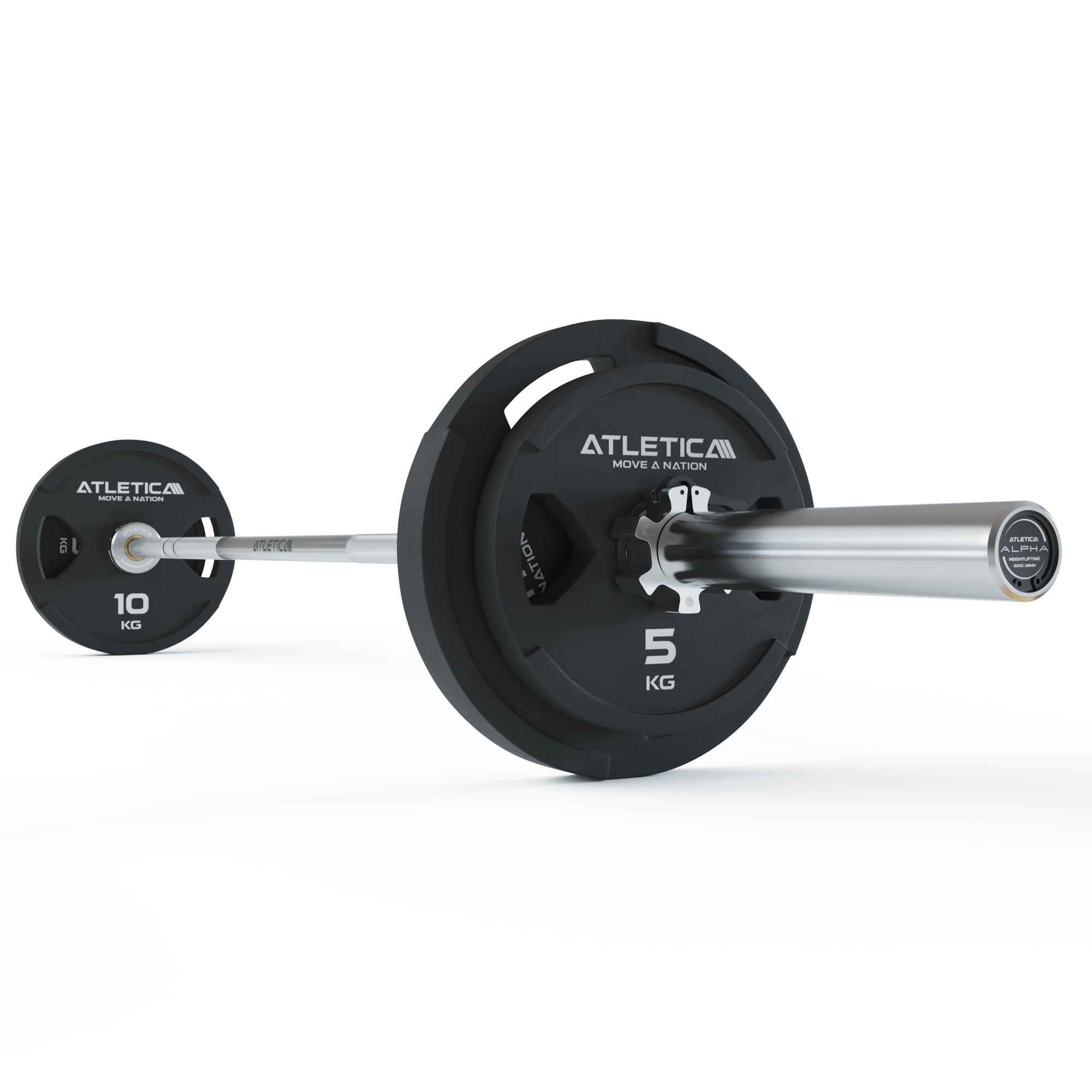 Langhantel | Alpha | 20kg | IWF- & IPF-Markierungen | 1200kg Belastung 6/7
