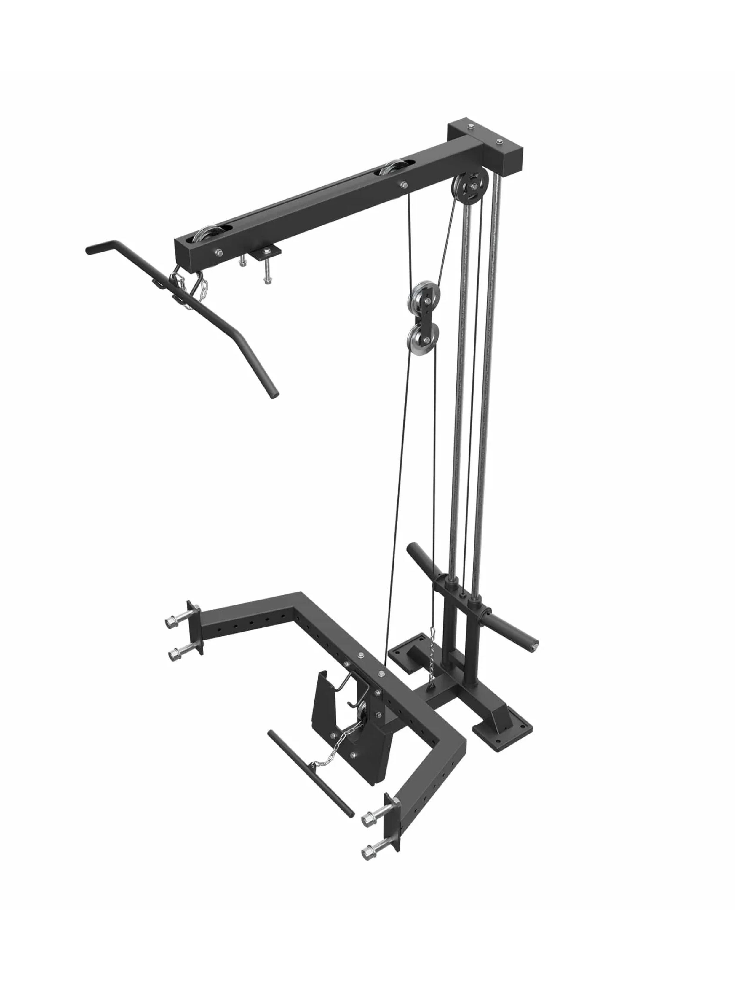 R8-Latzug mit Rudereinheit | Cable Cross für ein Rücken Rückentraining 6/6